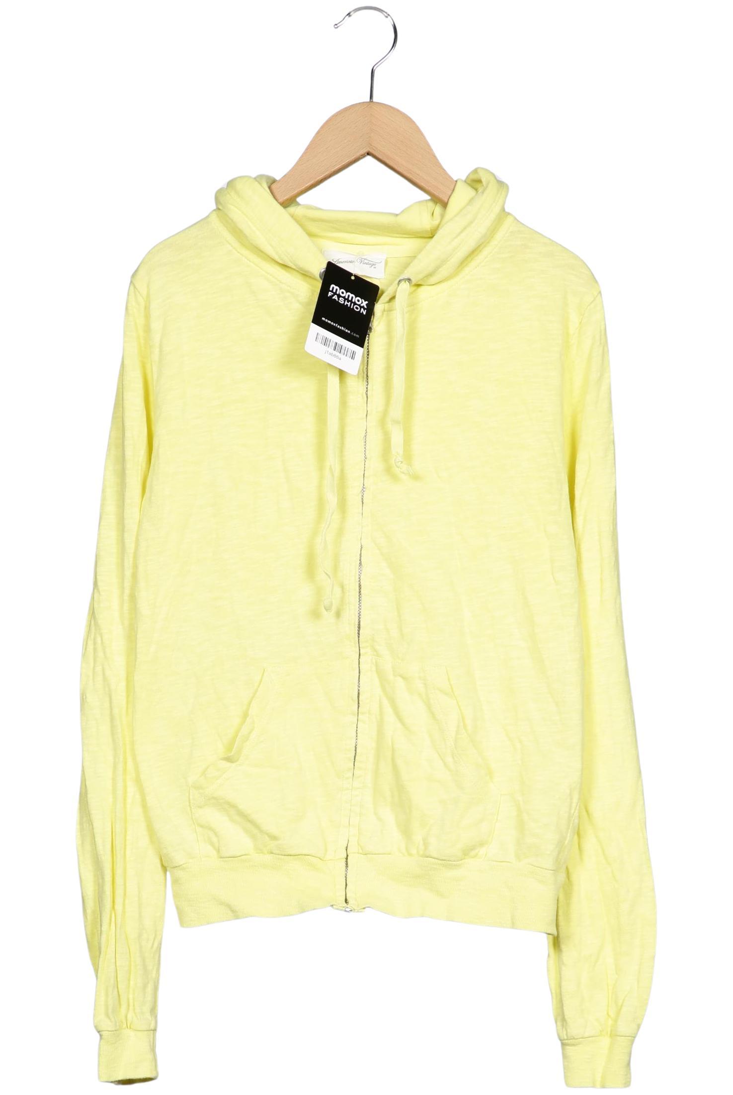 

American Vintage Damen Kapuzenpullover, gelb, Gr. 36