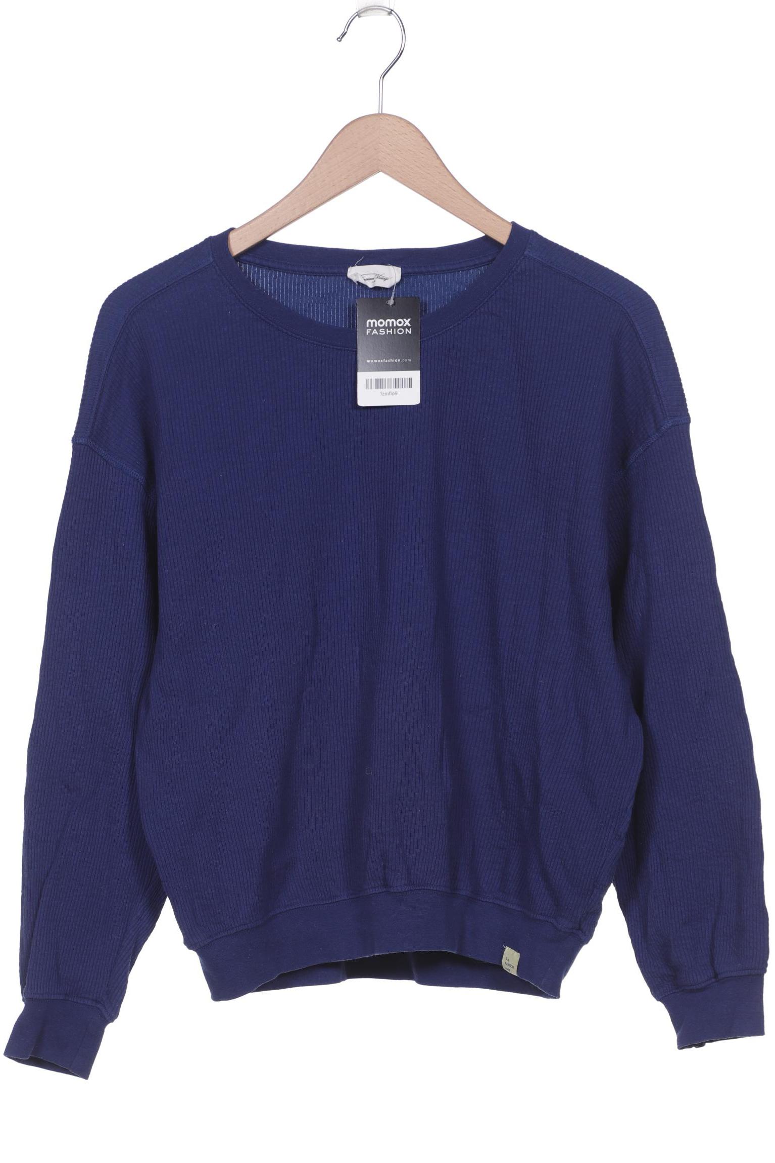 

American Vintage Damen Sweatshirt, blau, Gr. 38