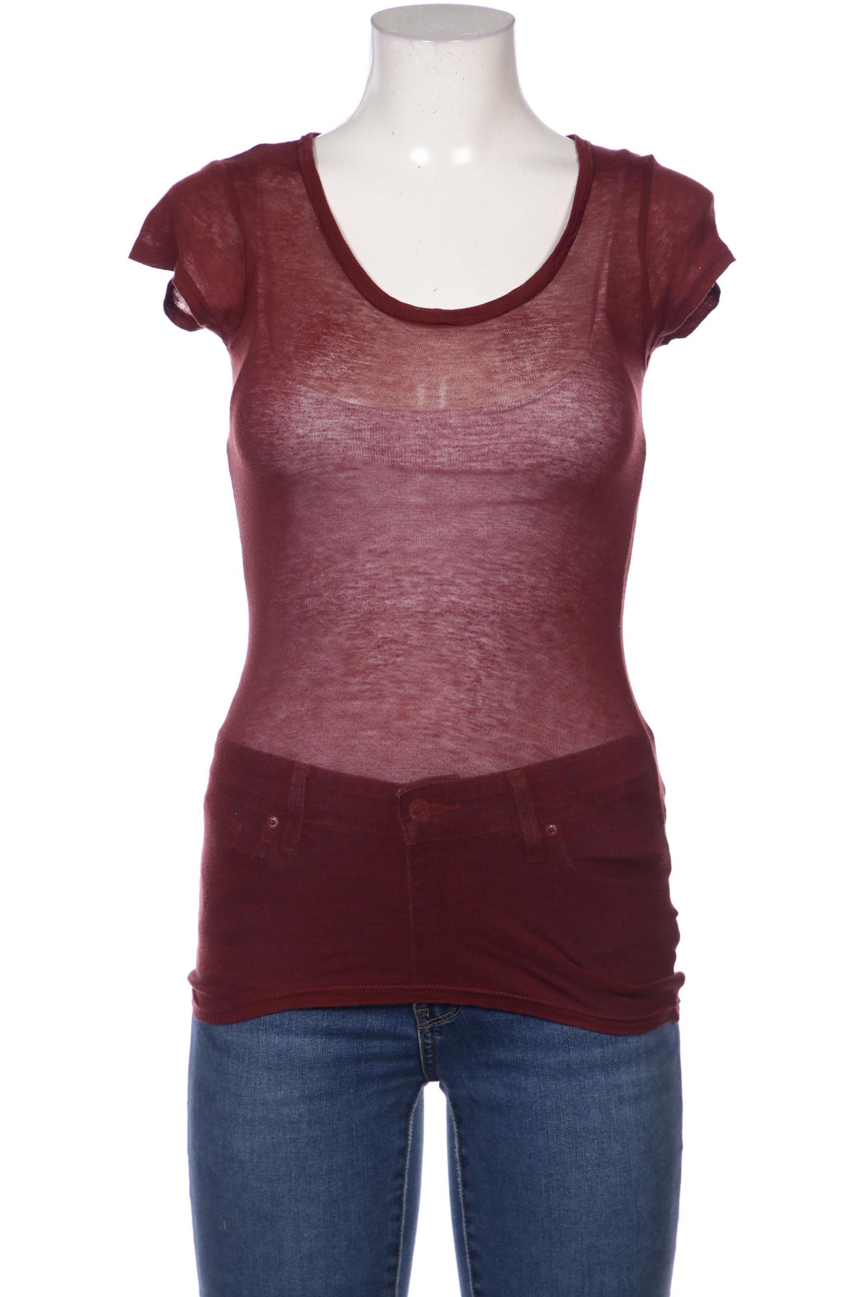 

American Vintage Damen T-Shirt, bordeaux