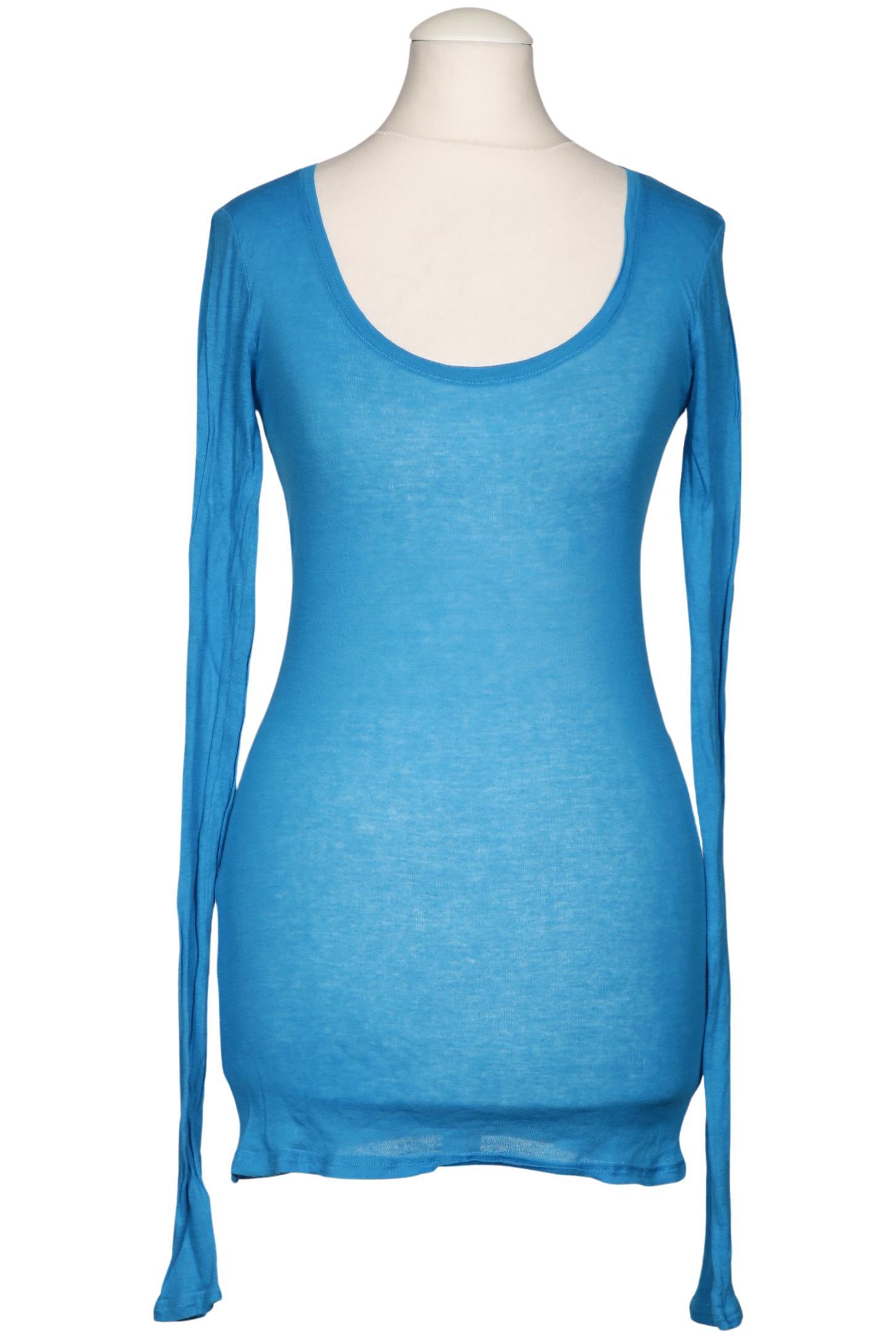 

American Vintage Damen Langarmshirt, blau, Gr. 38