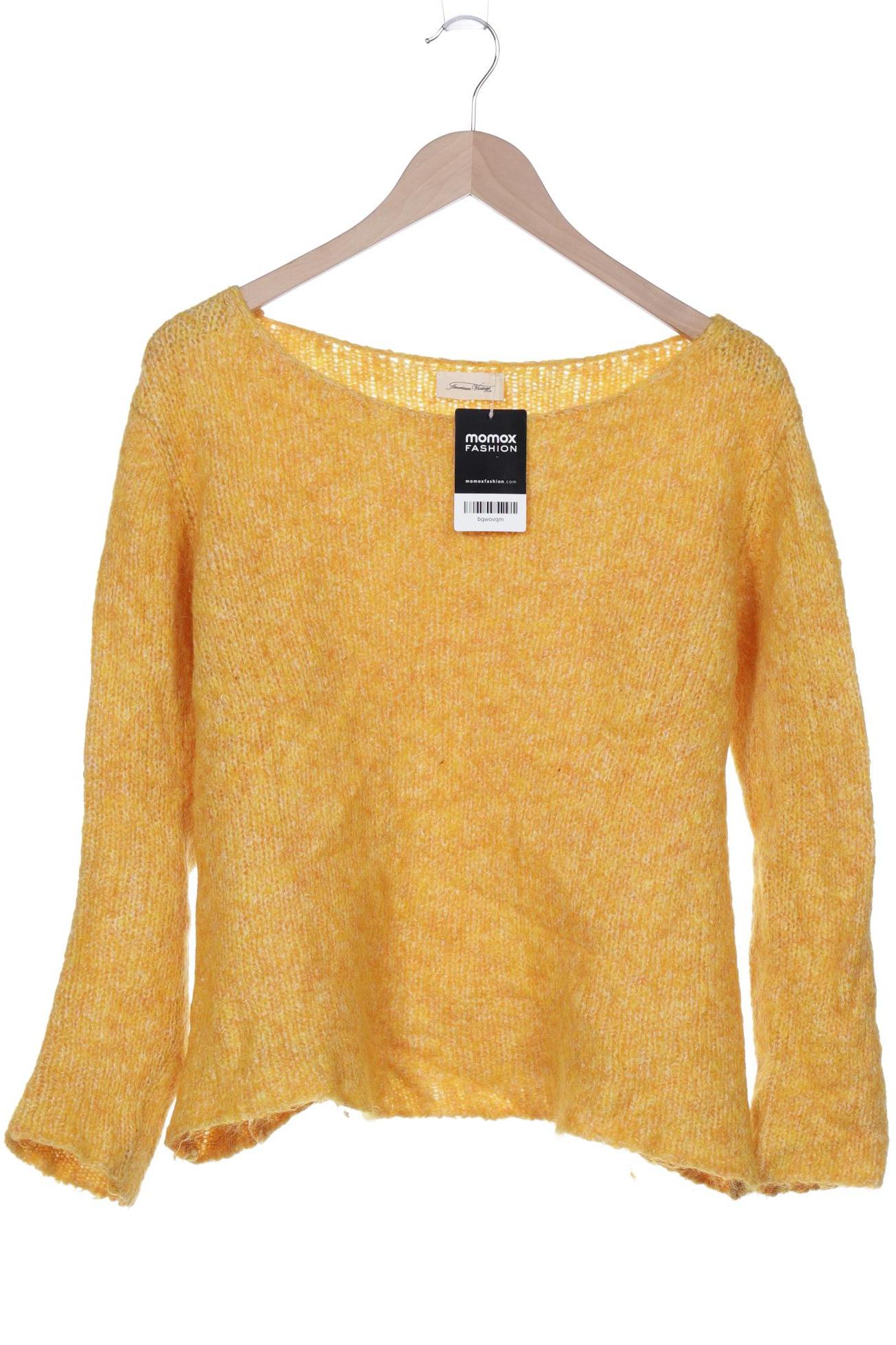 

American Vintage Damen Pullover, gelb