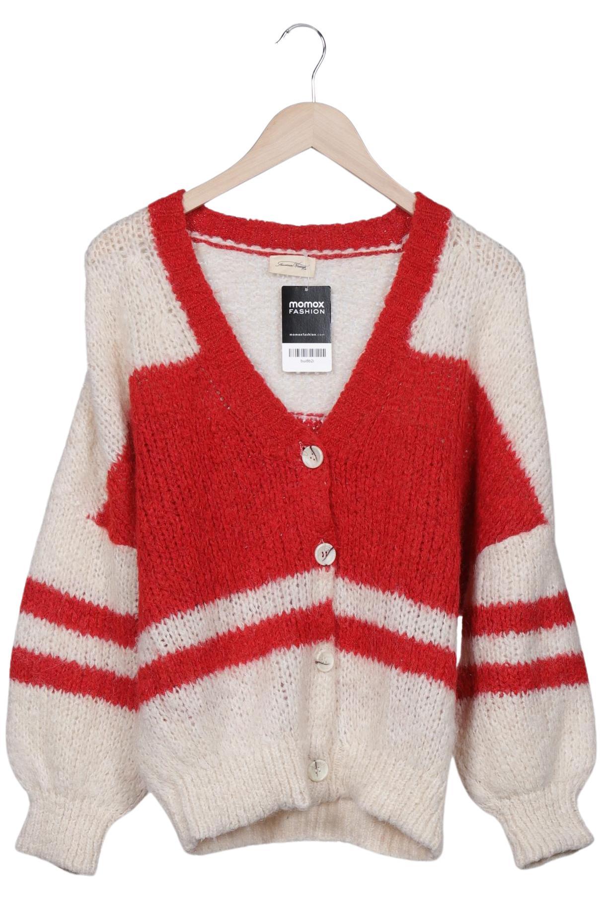 

American Vintage Damen Strickjacke, rot, Gr. 34