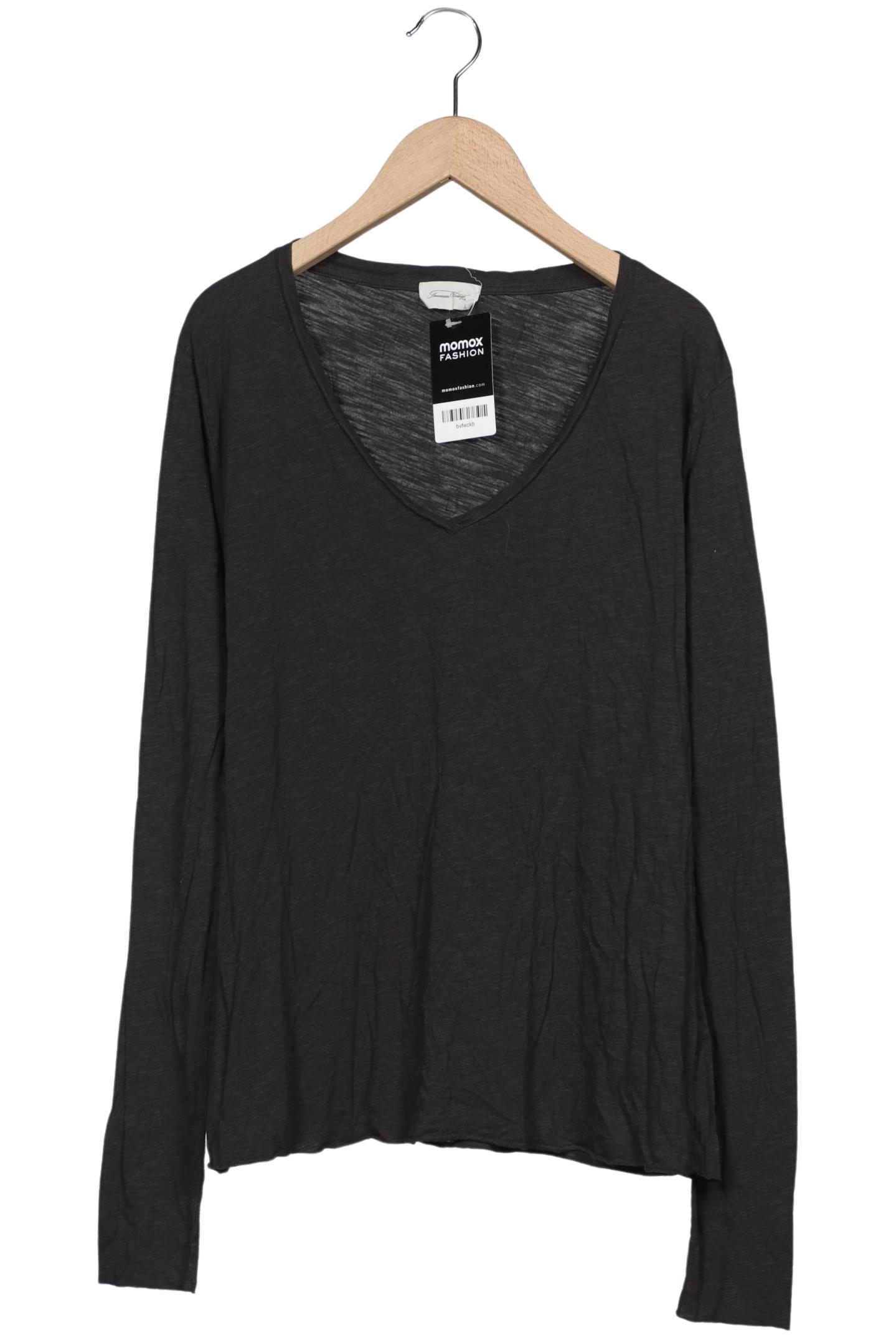 

American Vintage Damen Langarmshirt, grau, Gr. 42