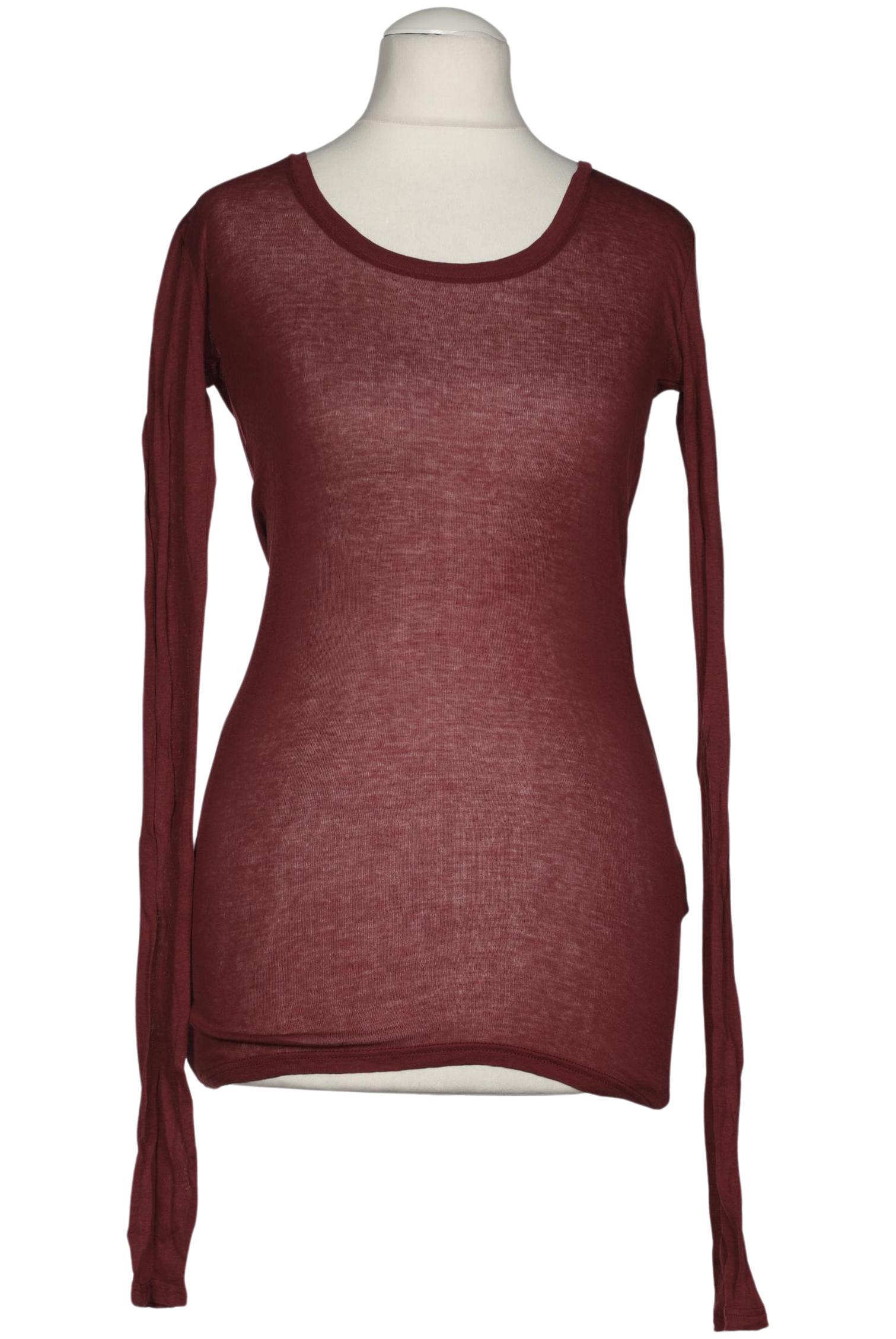 

American Vintage Damen Langarmshirt, bordeaux, Gr. 38