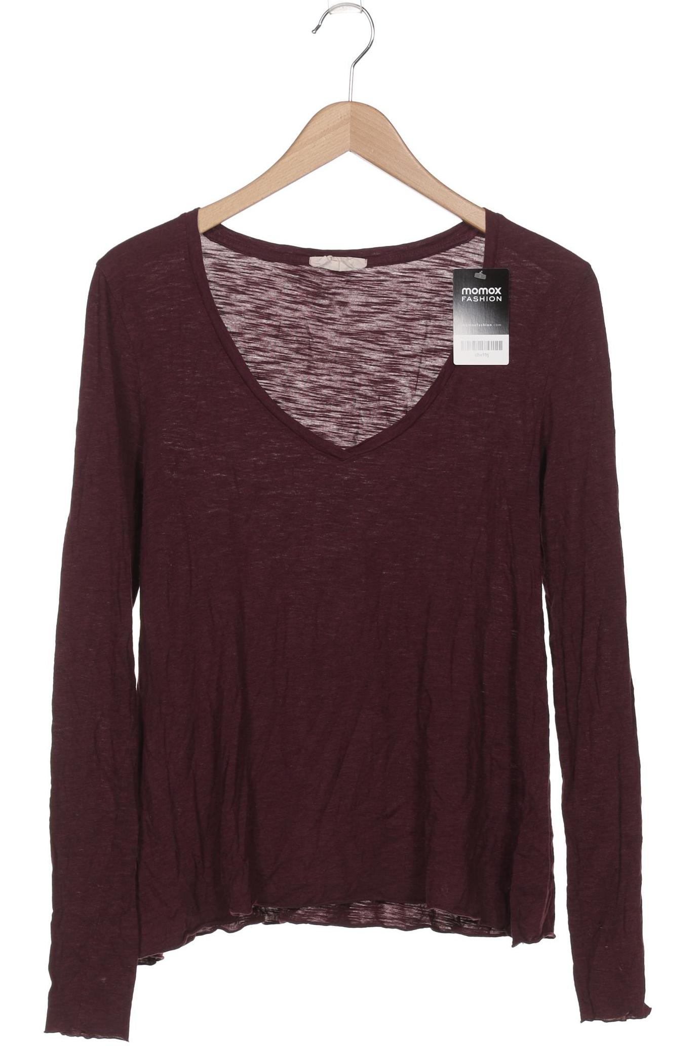 

American Vintage Damen Langarmshirt, bordeaux, Gr. 36