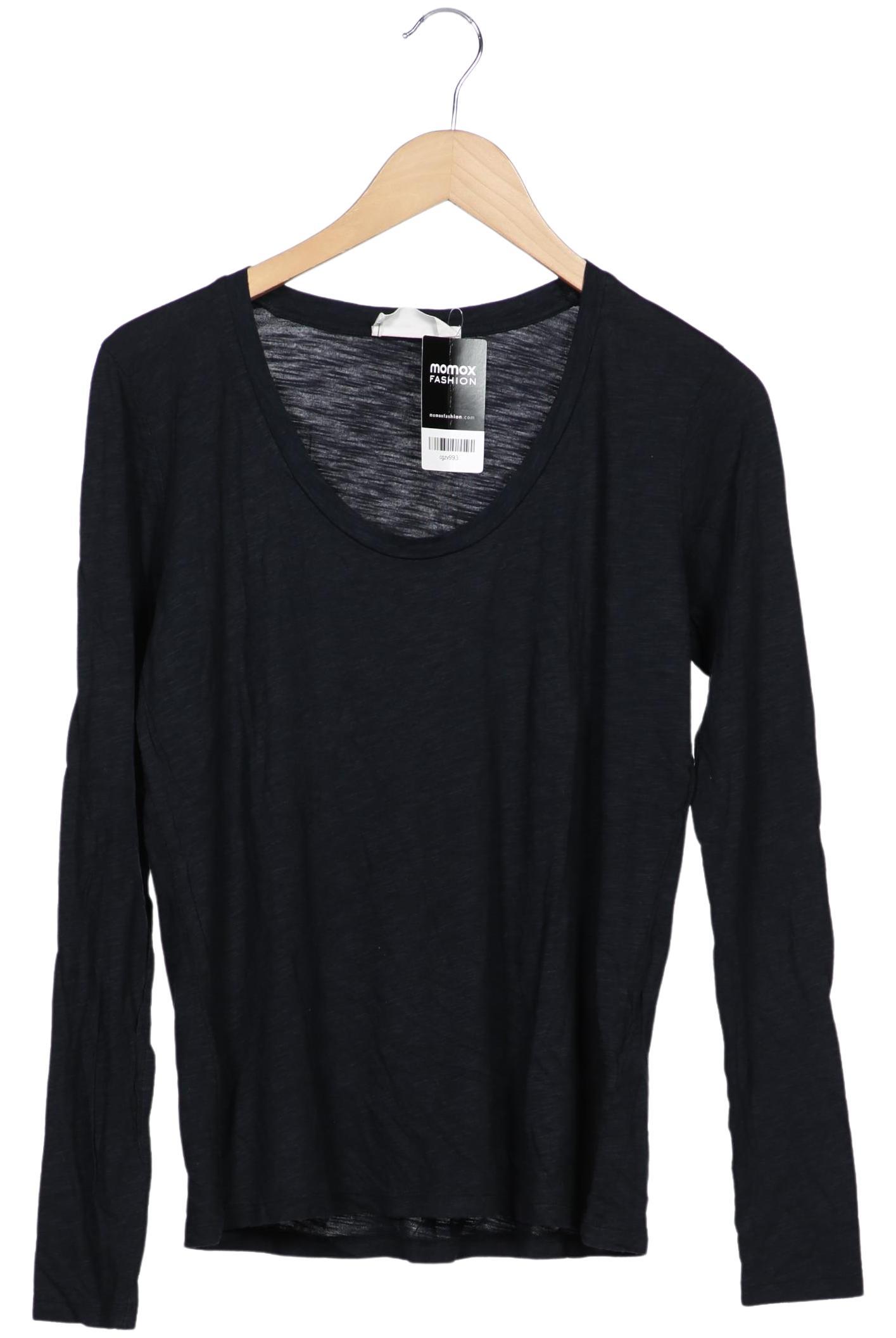 

American Vintage Damen Langarmshirt, marineblau, Gr. 38