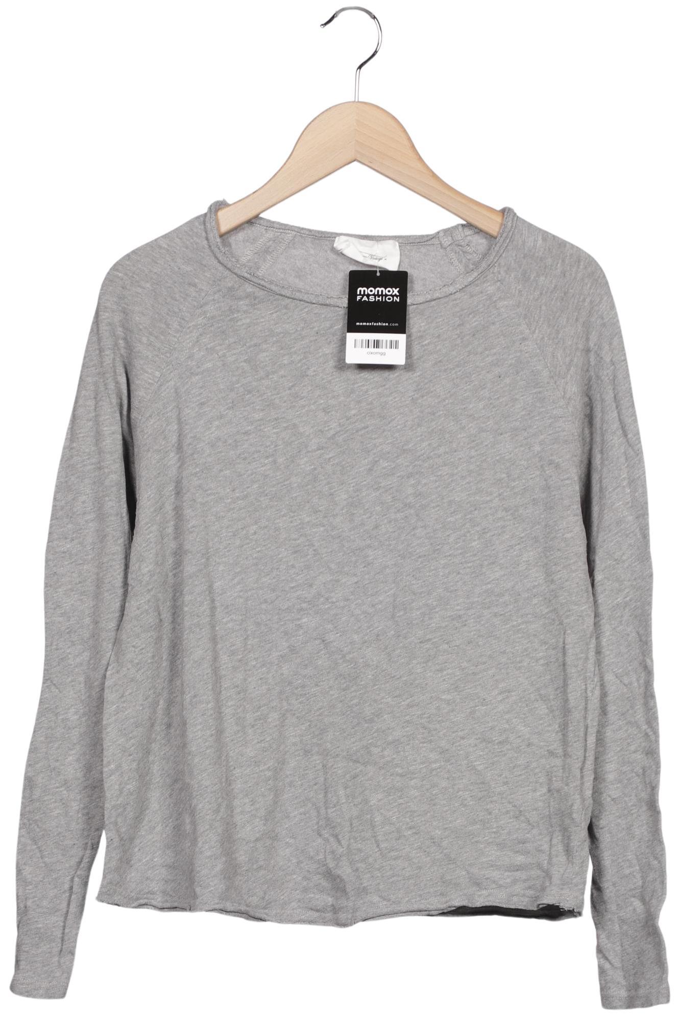 

American Vintage Damen Langarmshirt, grau, Gr. 42