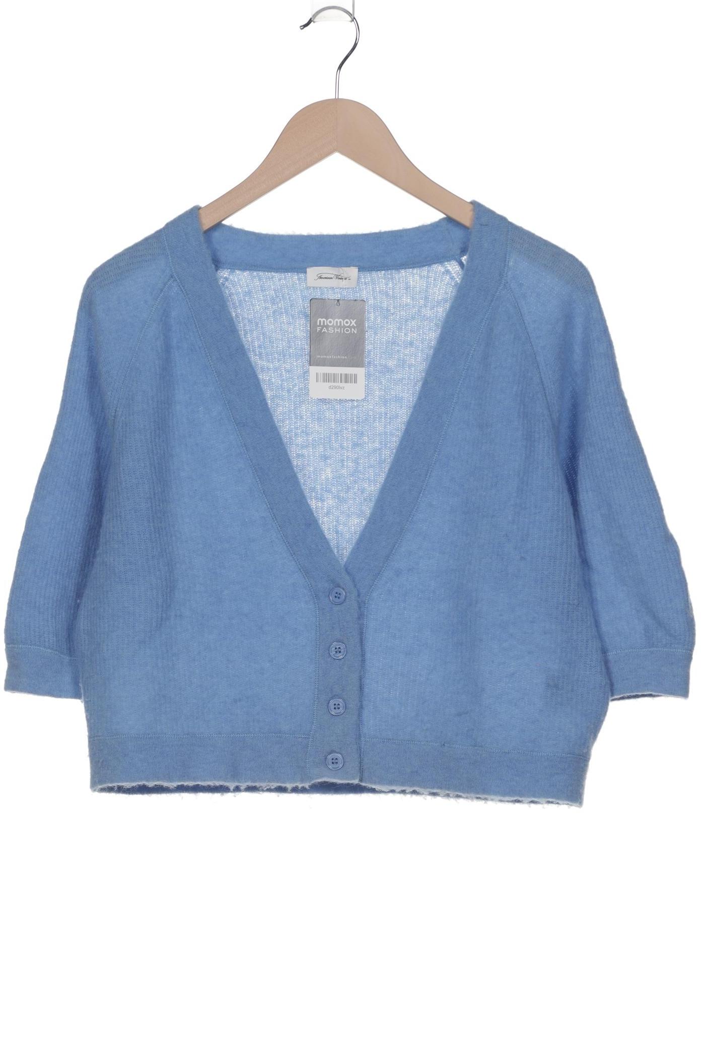 

American Vintage Damen Strickjacke, blau, Gr. 34