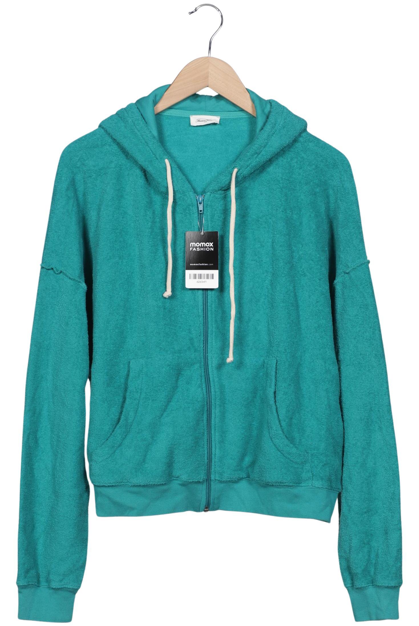 

American Vintage Damen Kapuzenpullover, türkis, Gr. 42
