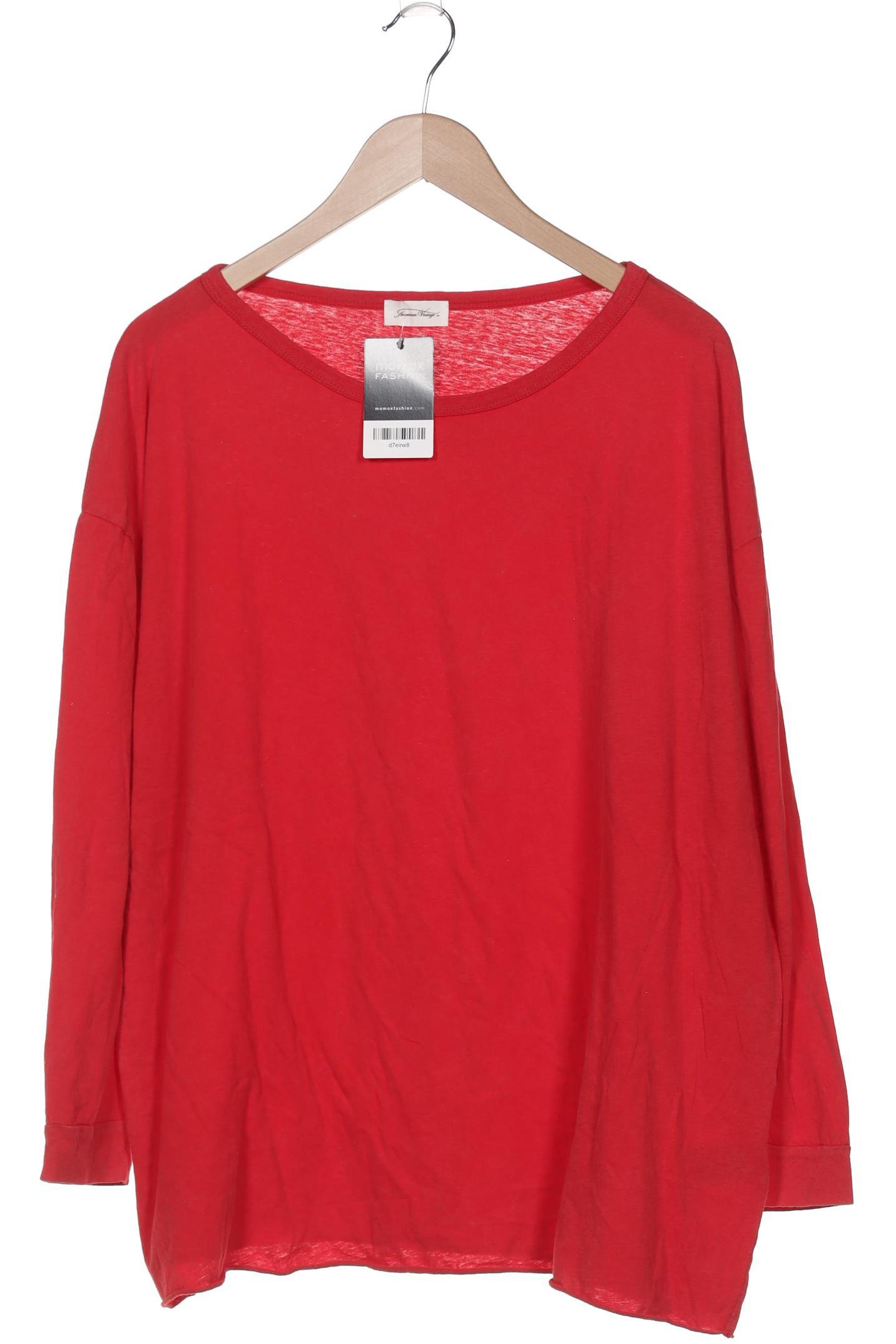 

American Vintage Damen Langarmshirt, rot, Gr. 42