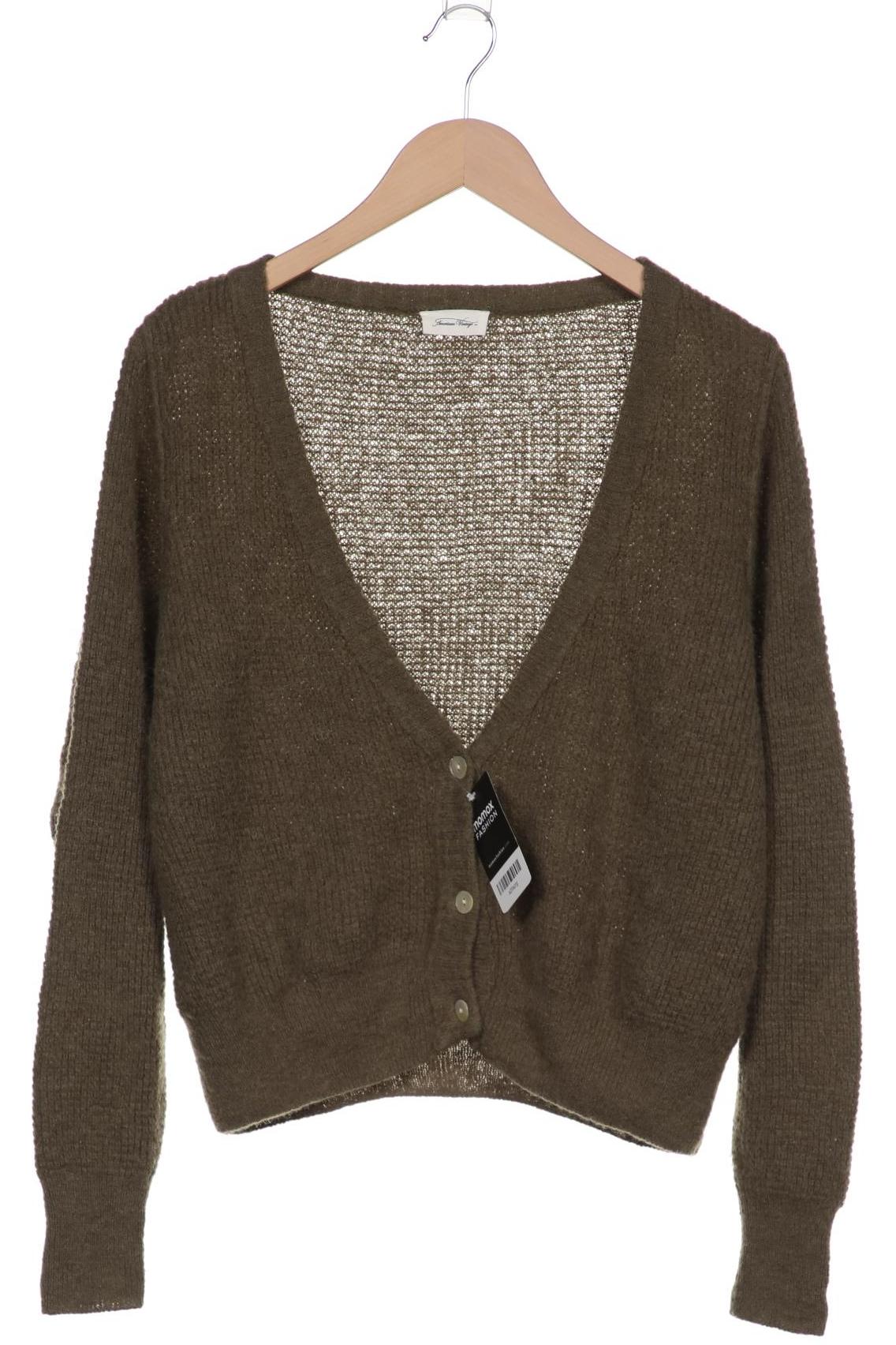 

American Vintage Damen Strickjacke, grün, Gr. 34