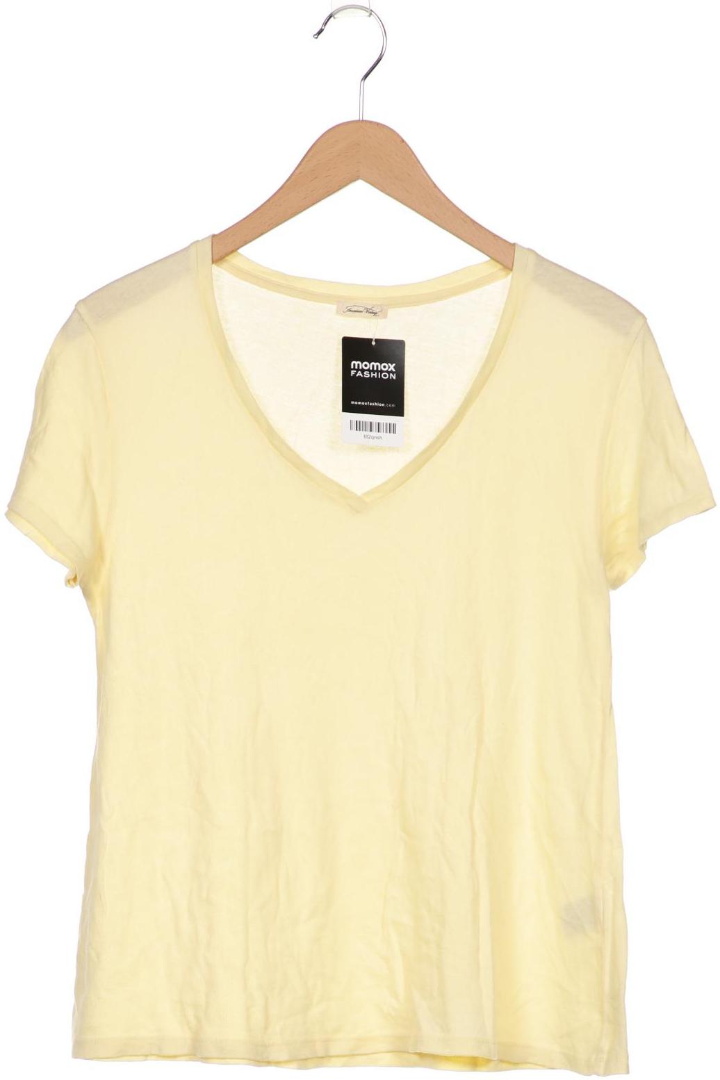 

American Vintage Damen T-Shirt, gelb, Gr. 42