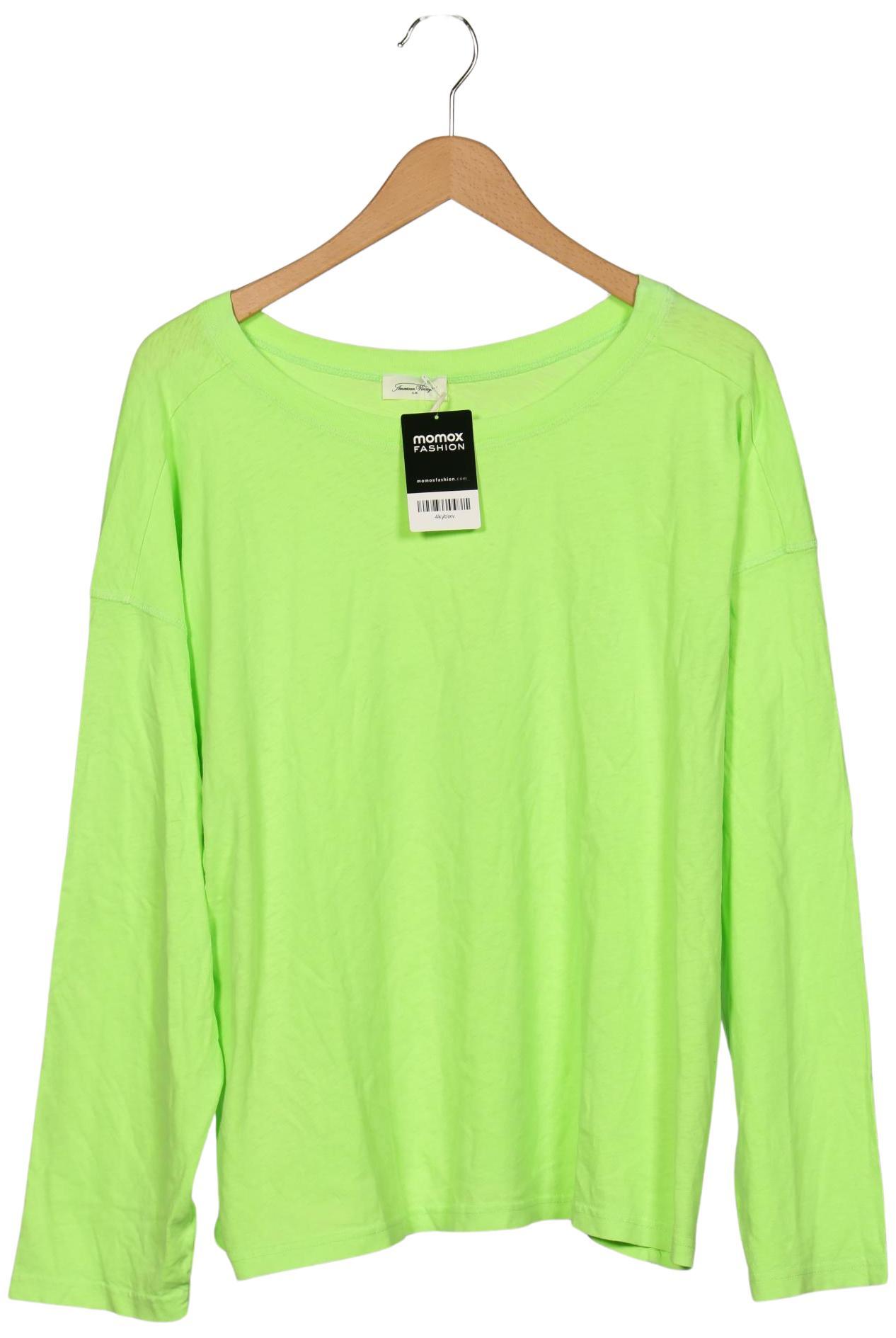 

American Vintage Damen Langarmshirt, neon, Gr. 38