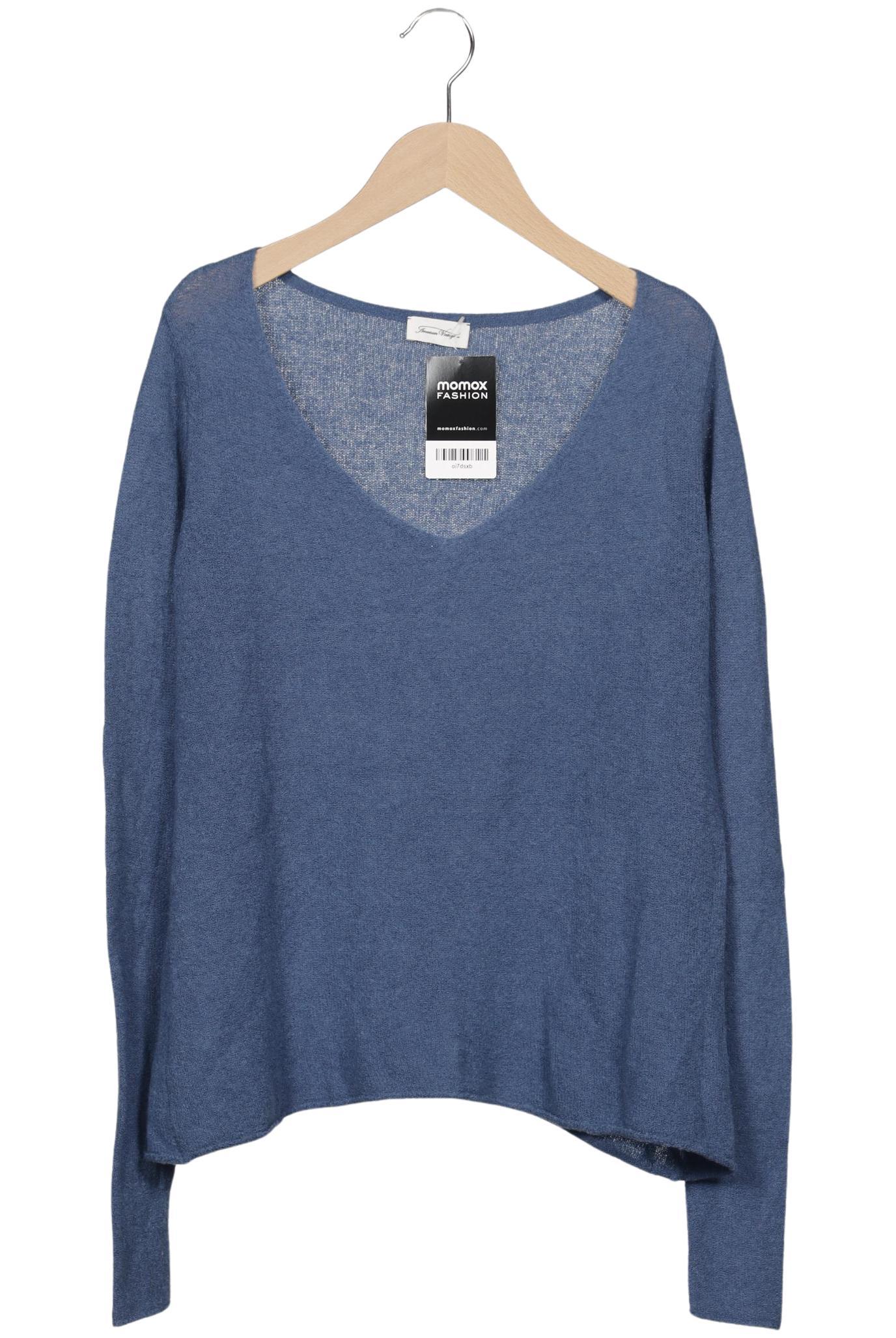 

American Vintage Damen Pullover, blau, Gr. 36