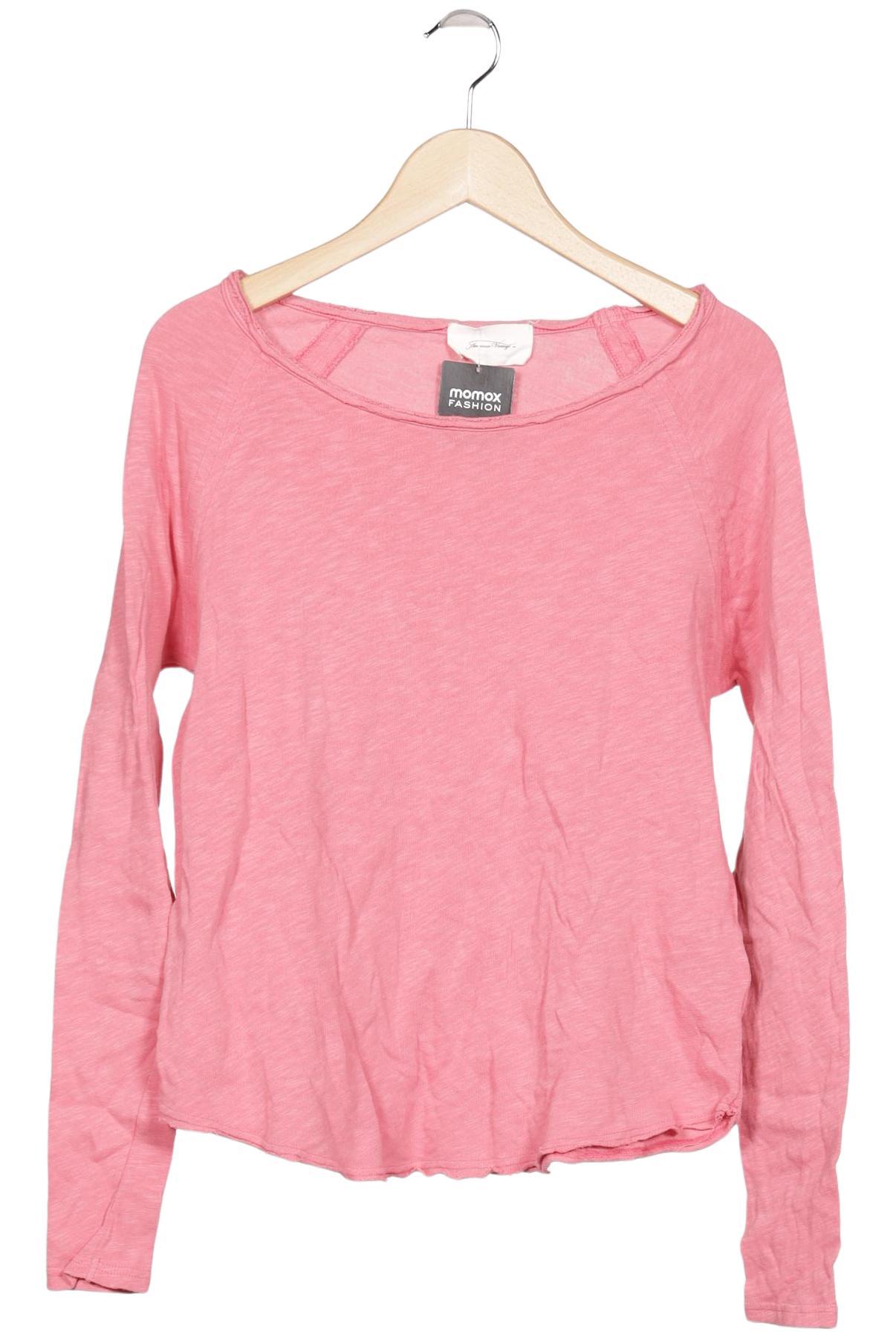

American Vintage Damen Langarmshirt, pink, Gr. 38