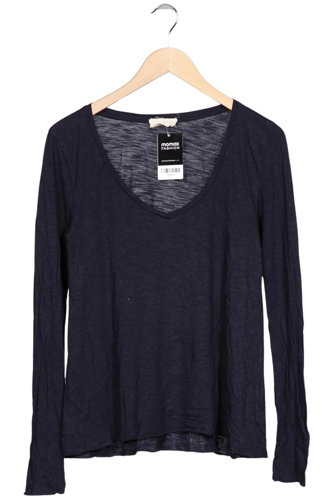 

American Vintage Damen Langarmshirt, marineblau, Gr. 36