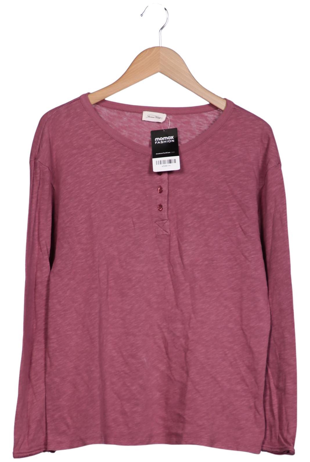 

American Vintage Damen Langarmshirt, pink, Gr. 38