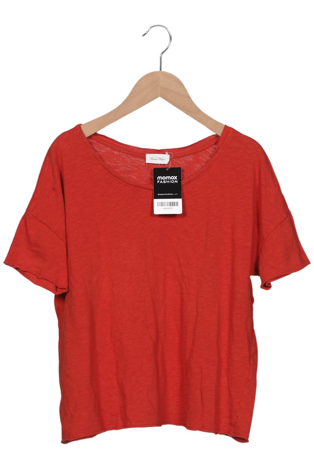 

American Vintage Damen T-Shirt, rot, Gr. 36