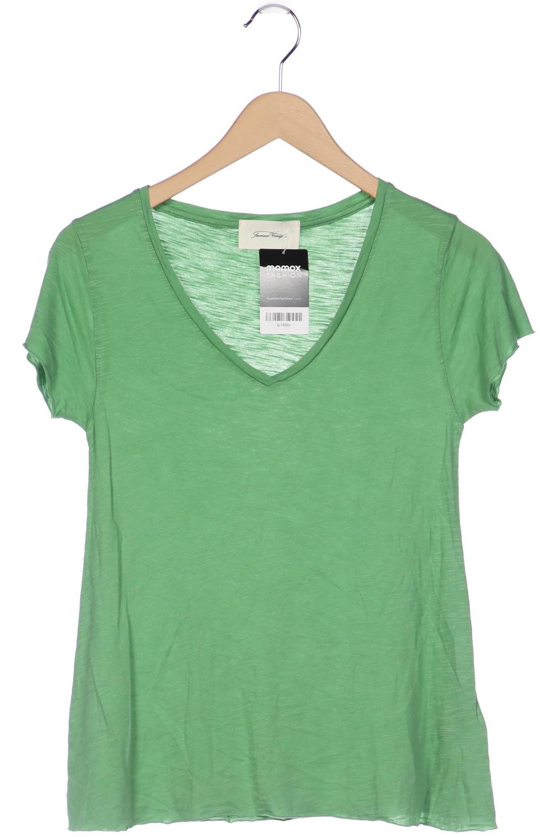 

American Vintage Damen Langarmshirt, grün, Gr. 36
