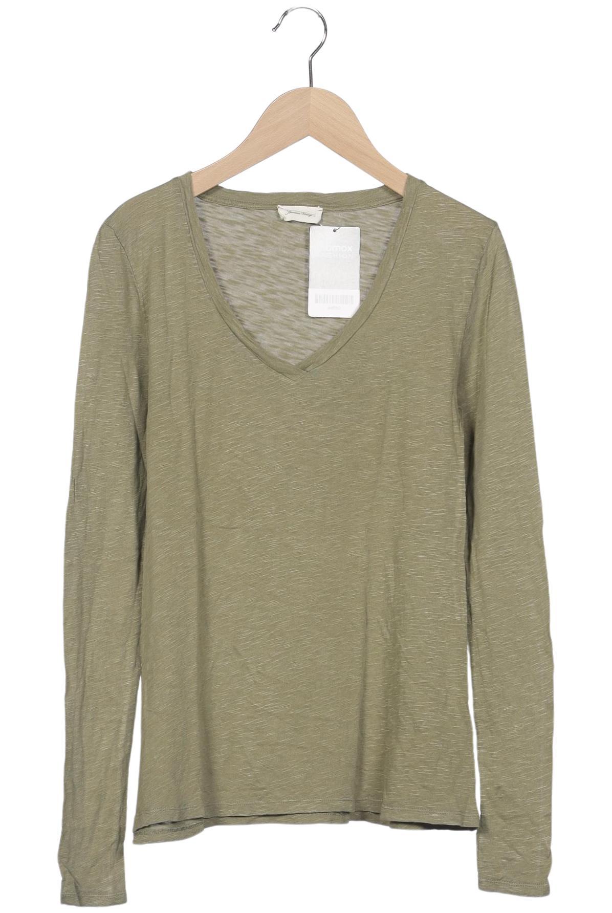 

American Vintage Damen Langarmshirt, grün, Gr. 34