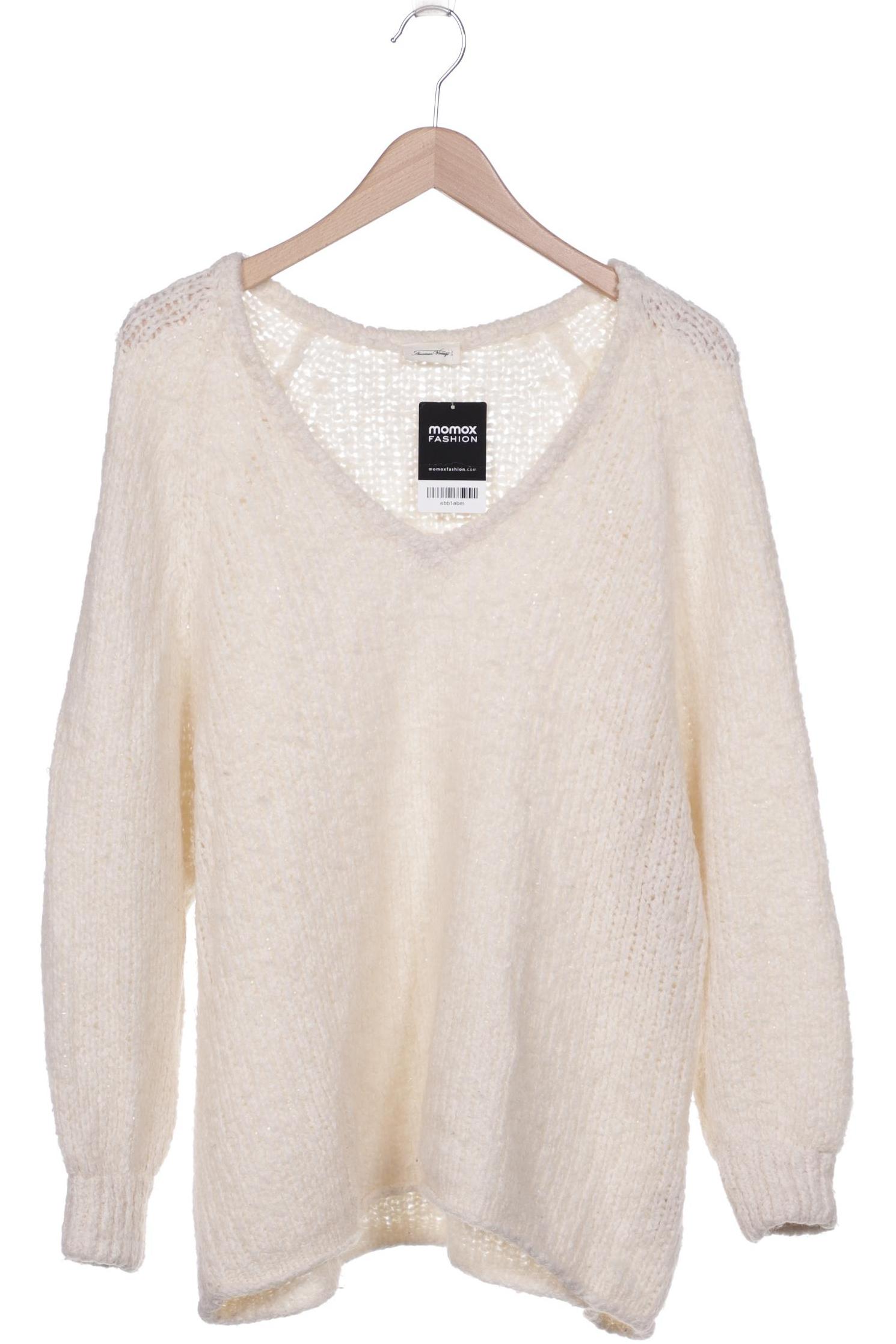 

American Vintage Damen Pullover, cremeweiß