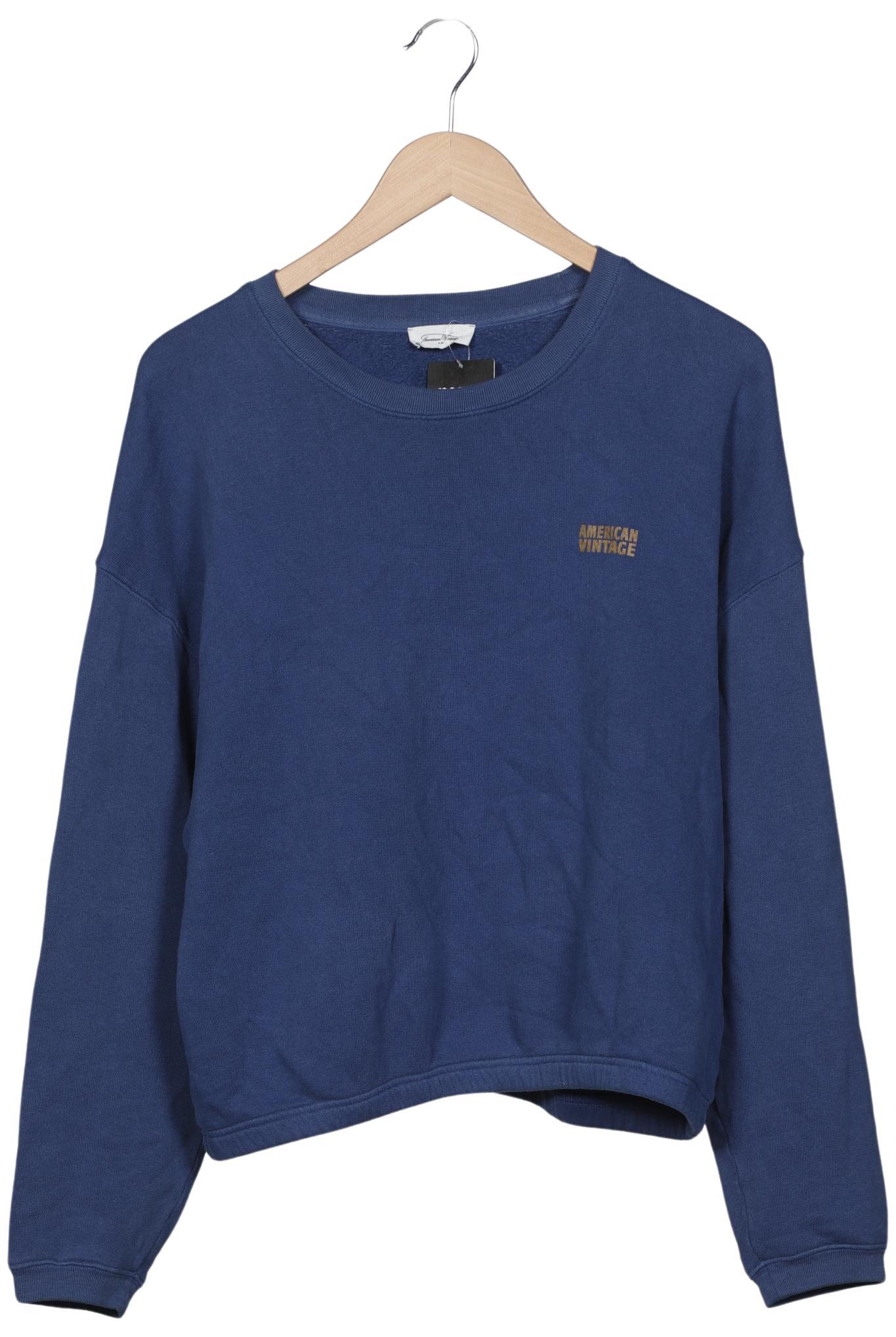 

American Vintage Damen Sweatshirt, marineblau, Gr. 38