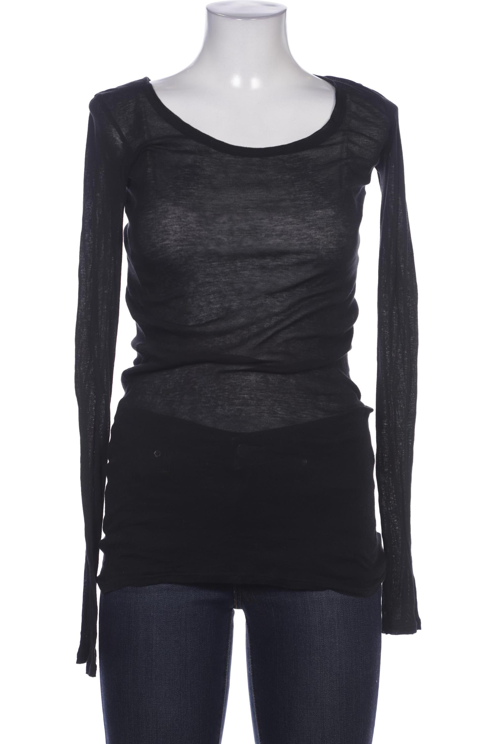 

American Vintage Damen Langarmshirt, schwarz, Gr. 36