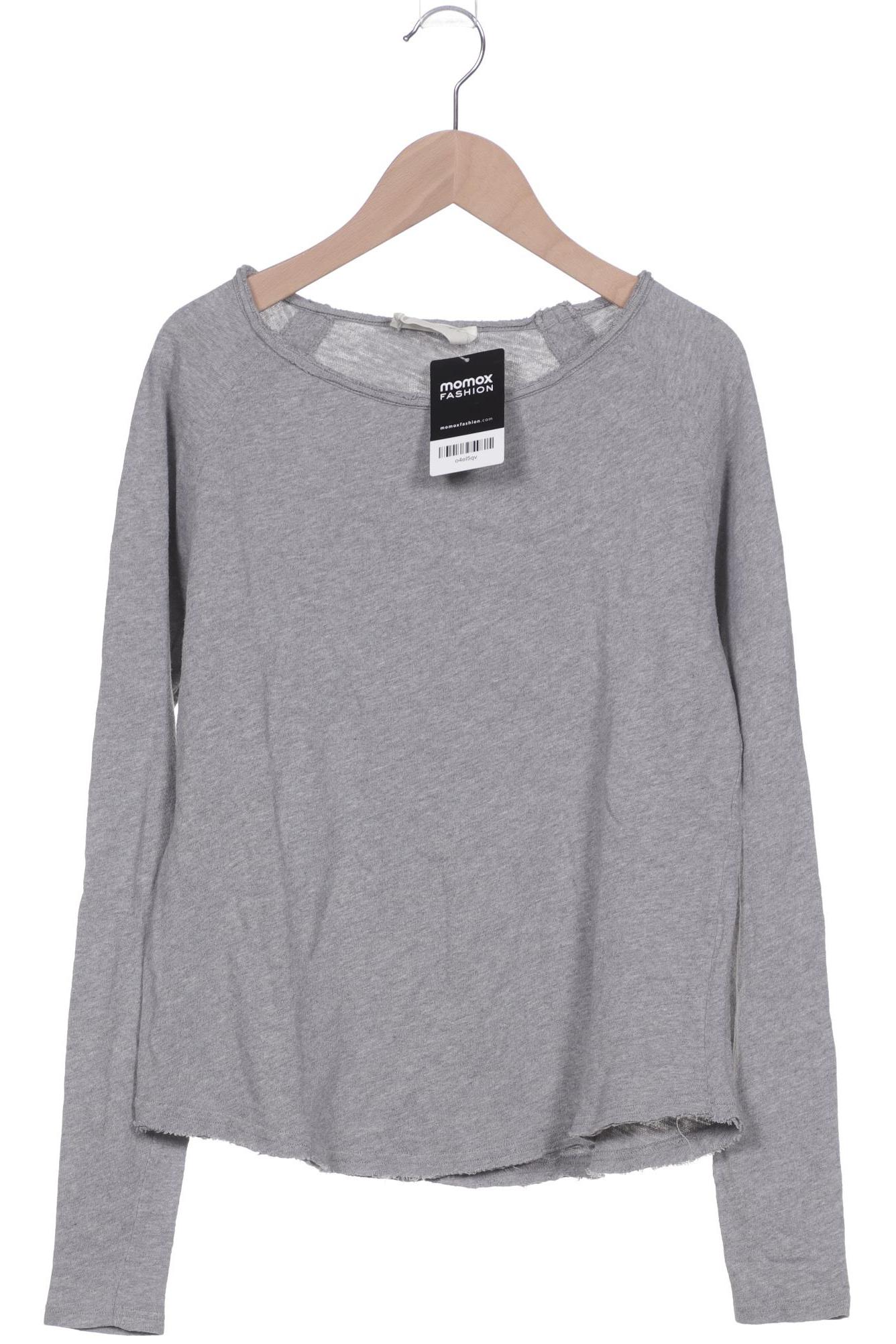

American Vintage Damen Langarmshirt, grau, Gr. 42