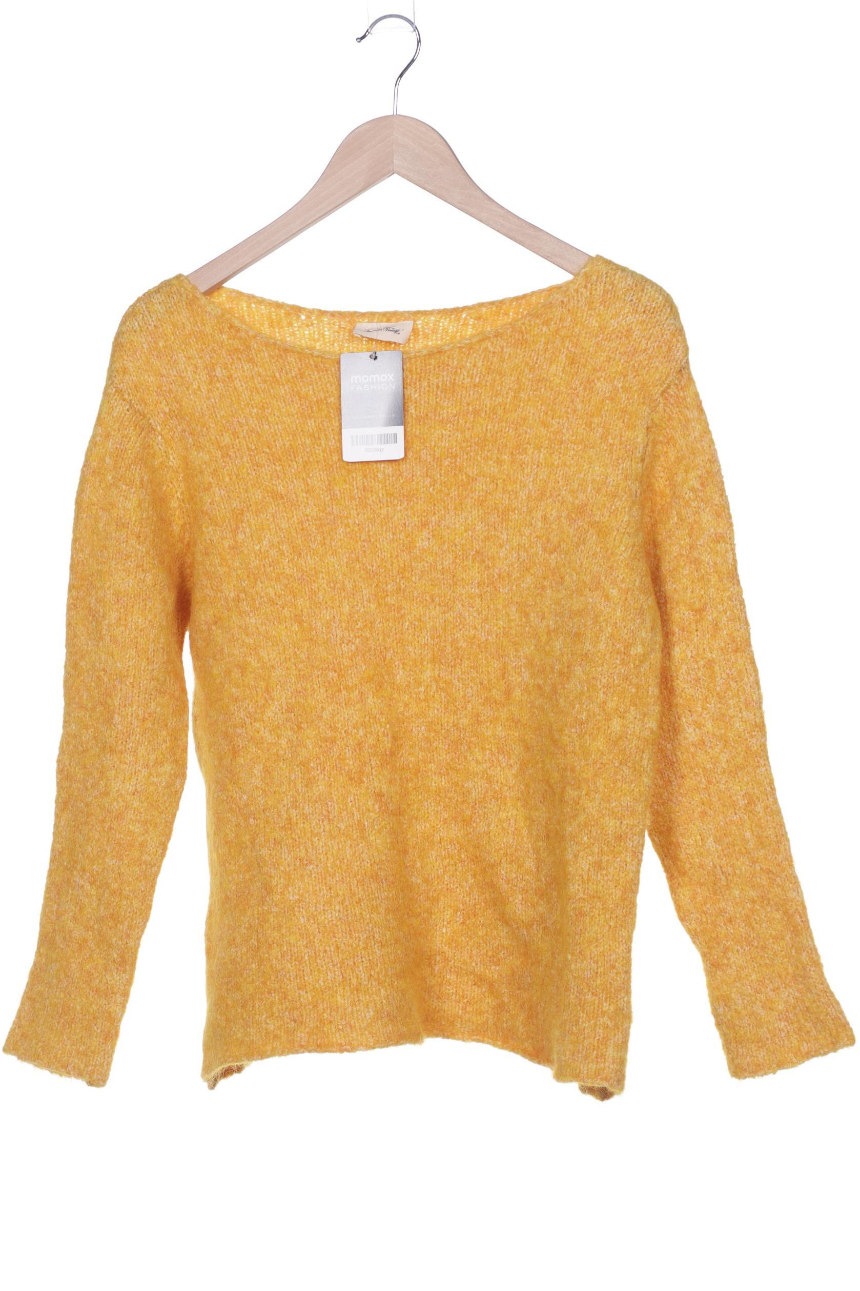 

American Vintage Damen Pullover, gelb
