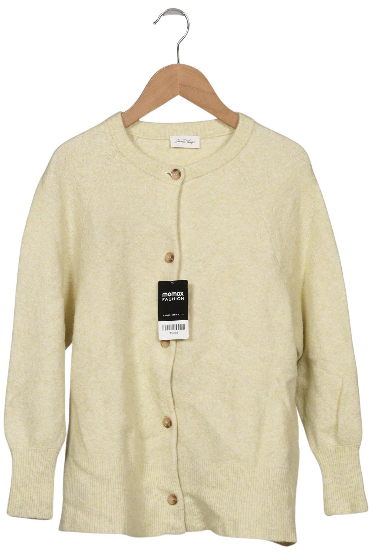 

American Vintage Damen Strickjacke, cremeweiß, Gr. 34