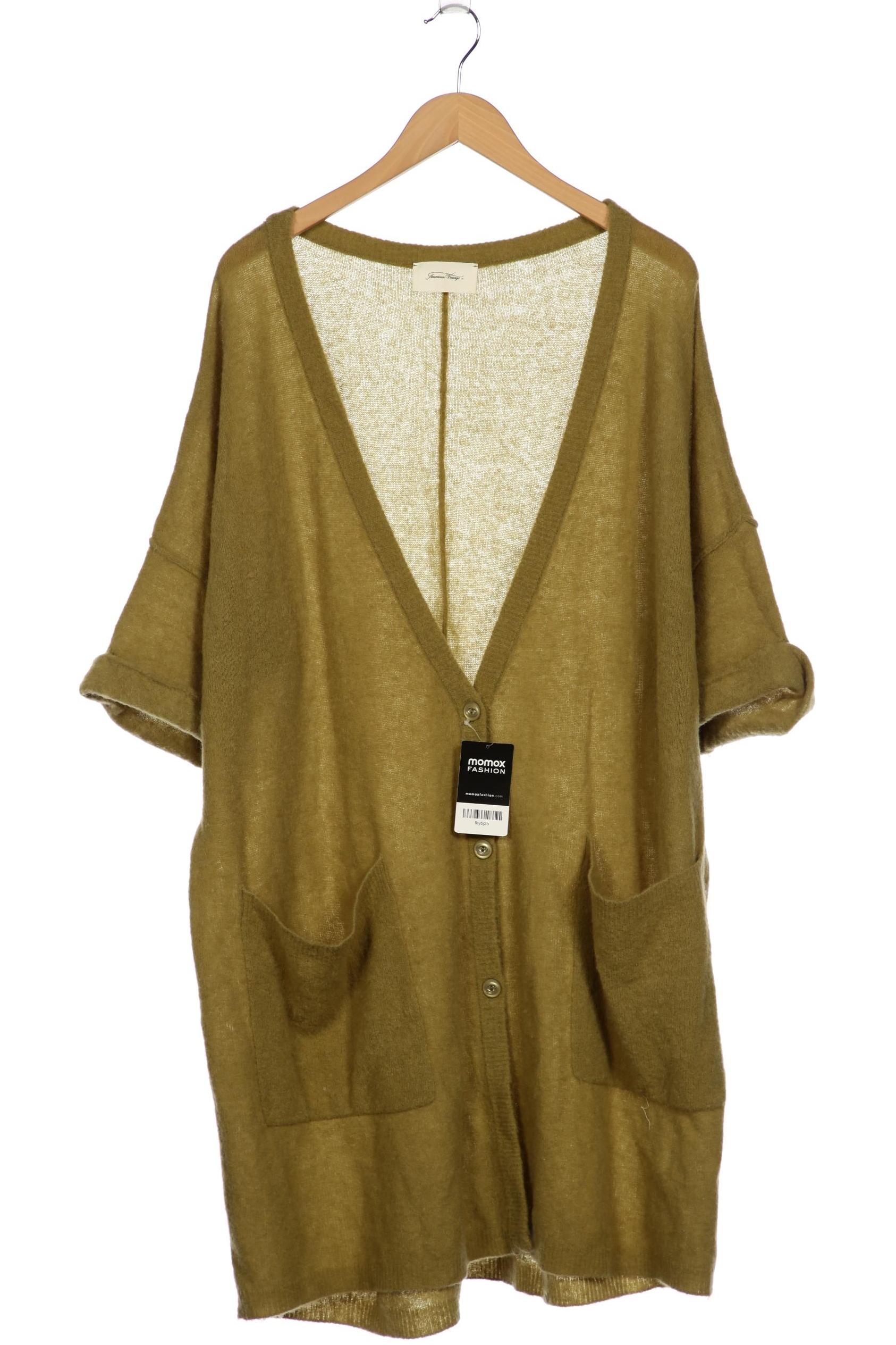

American Vintage Damen Strickjacke, grün, Gr. uni
