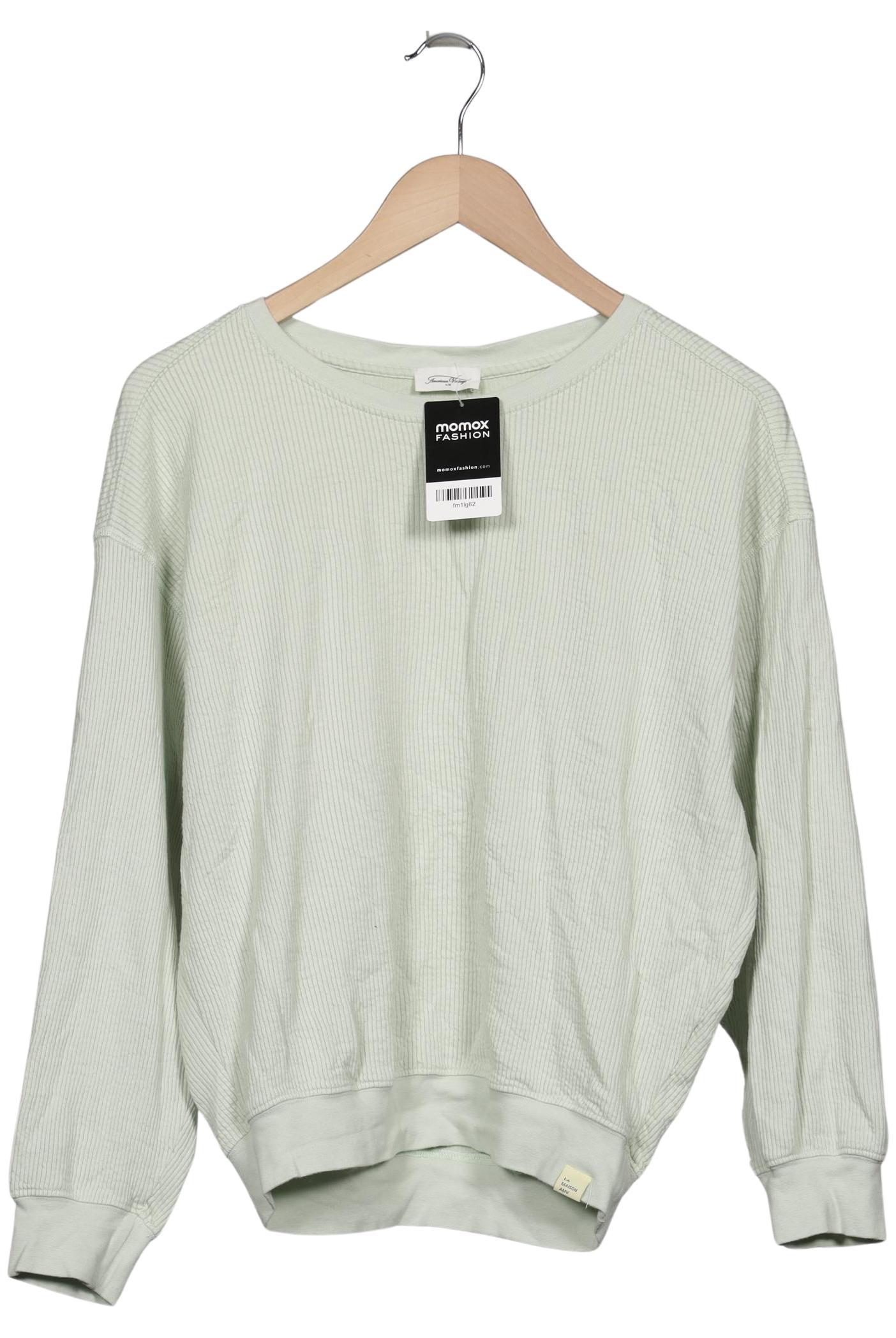 

American Vintage Damen Langarmshirt, hellgrün, Gr. 36