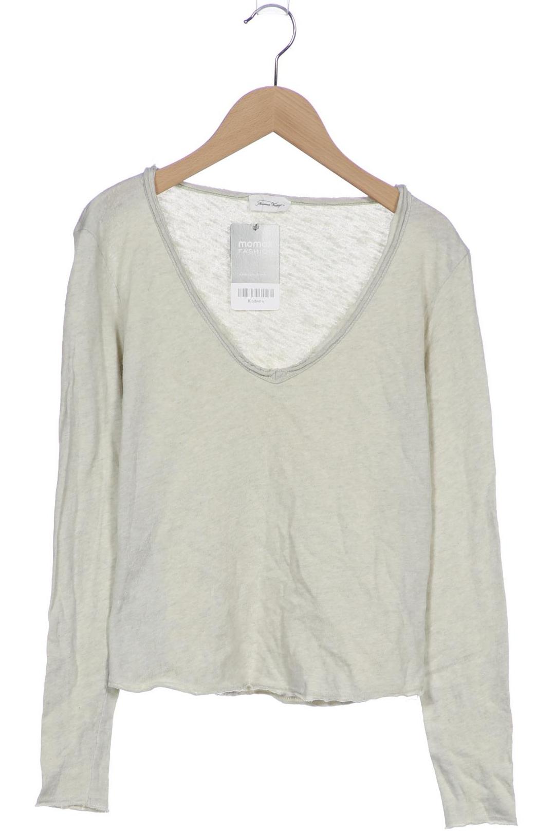 

American Vintage Damen Langarmshirt, hellgrün, Gr. 36