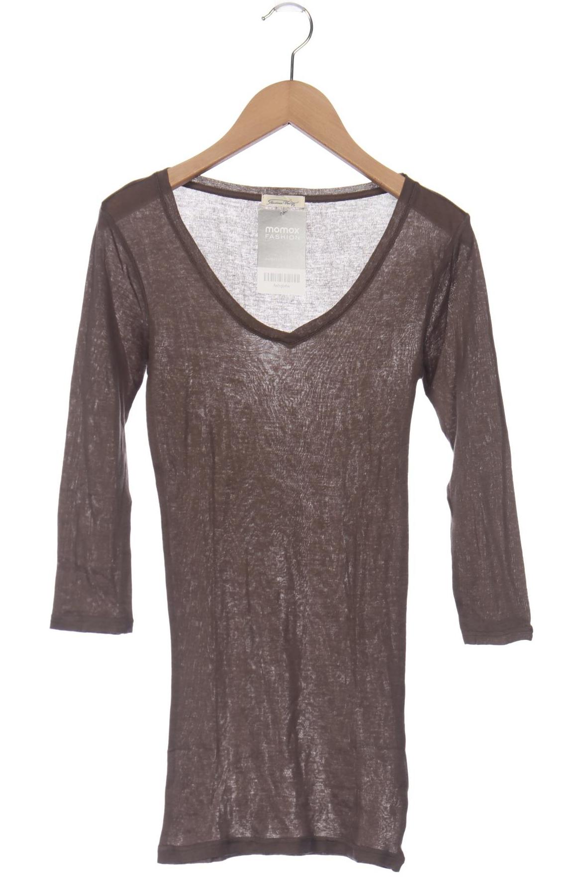 

American Vintage Damen Langarmshirt, grau