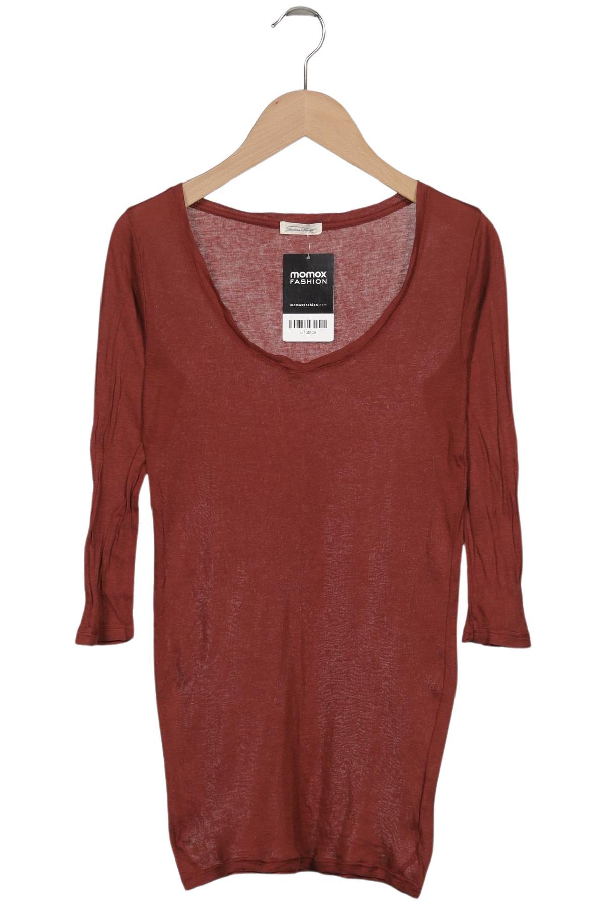 

American Vintage Damen Langarmshirt, braun, Gr. 42