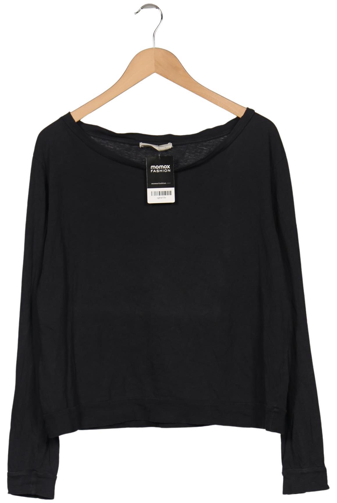 

American Vintage Damen Langarmshirt, marineblau, Gr. 48