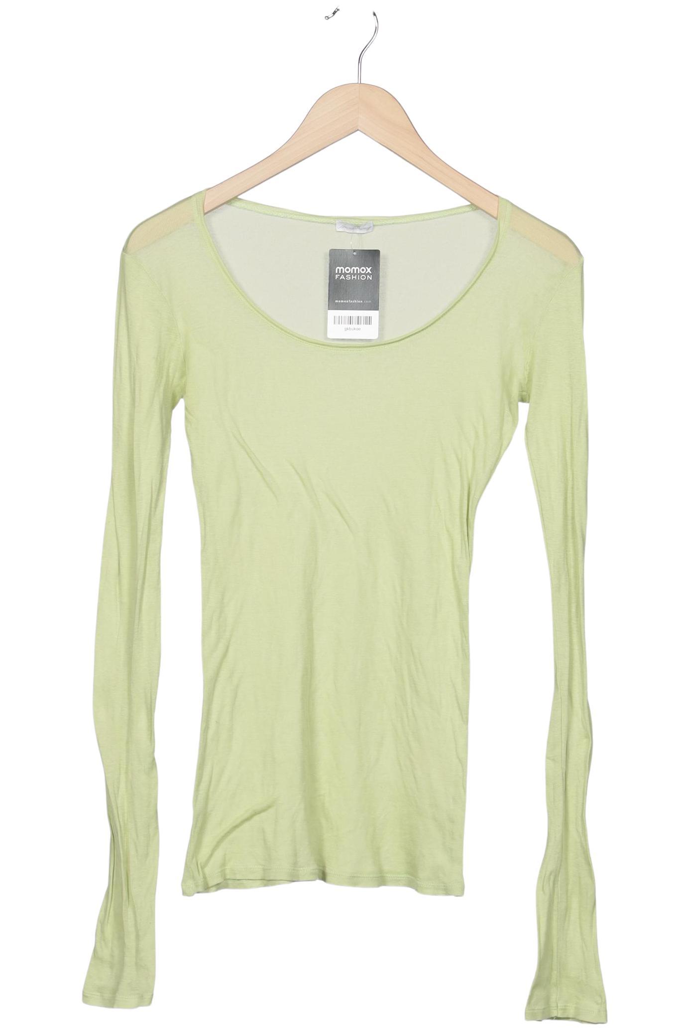 

American Vintage Damen Langarmshirt, hellgrün, Gr. 36