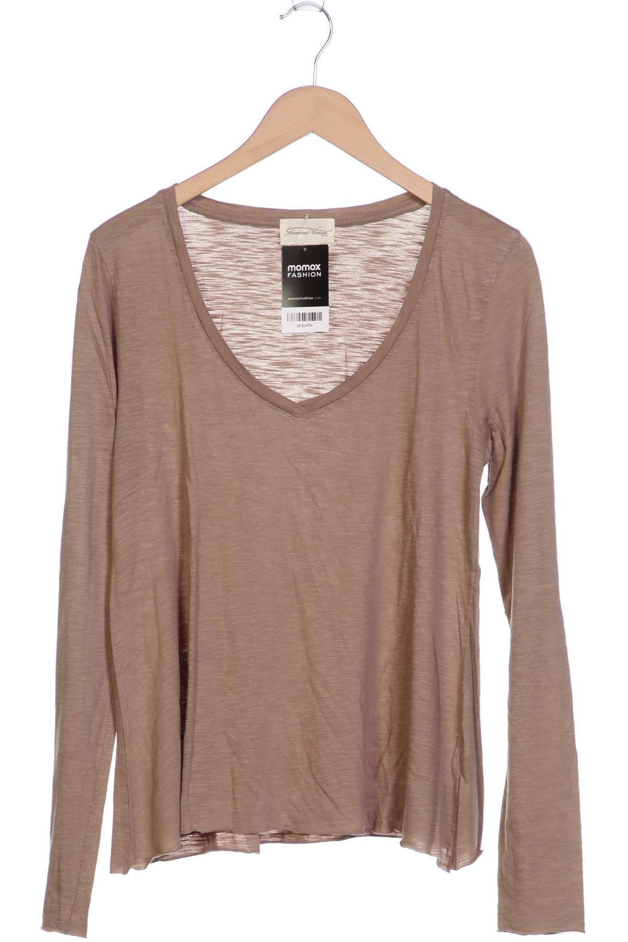 

American Vintage Damen Langarmshirt, braun