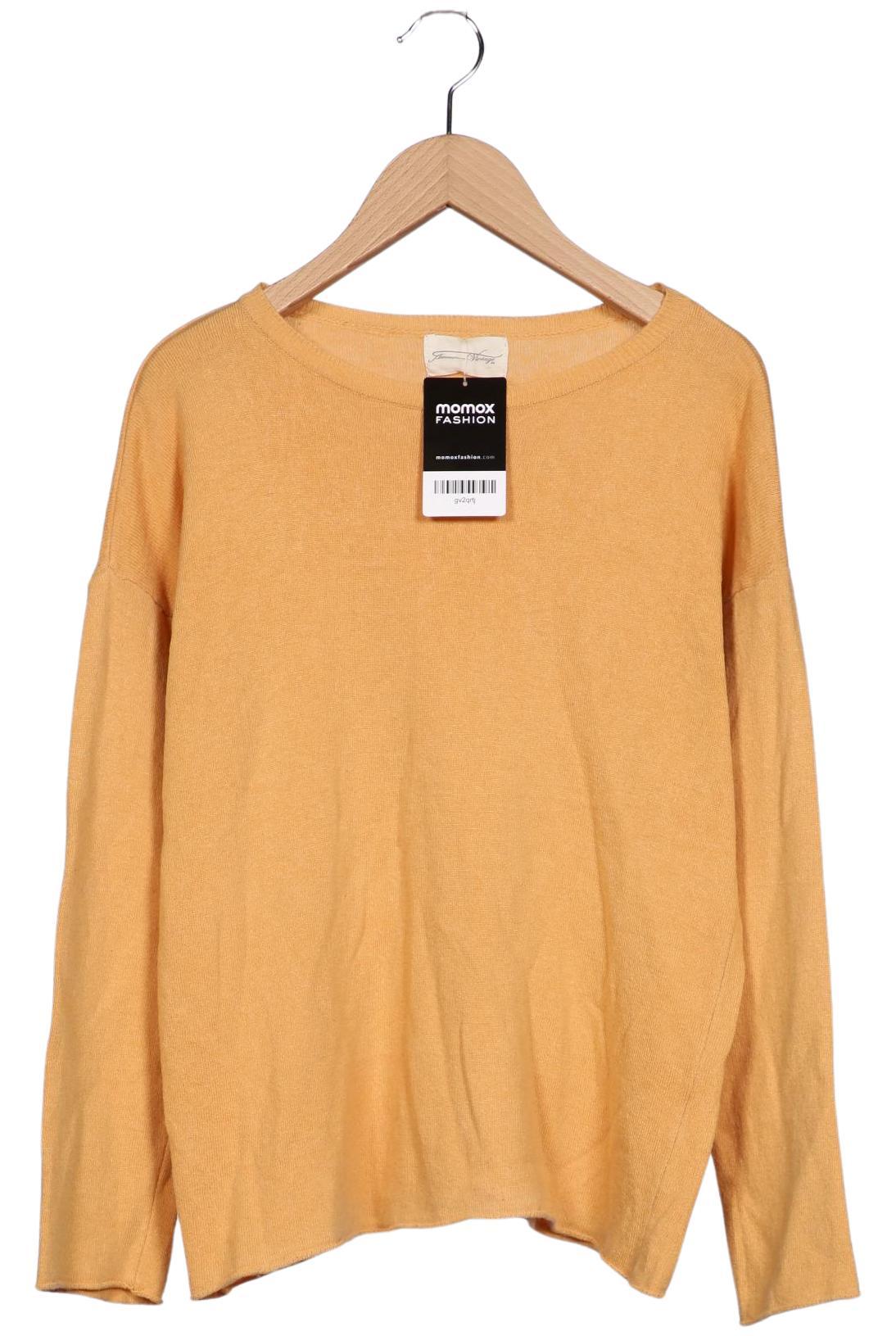 

American Vintage Damen Pullover, gelb, Gr. 38