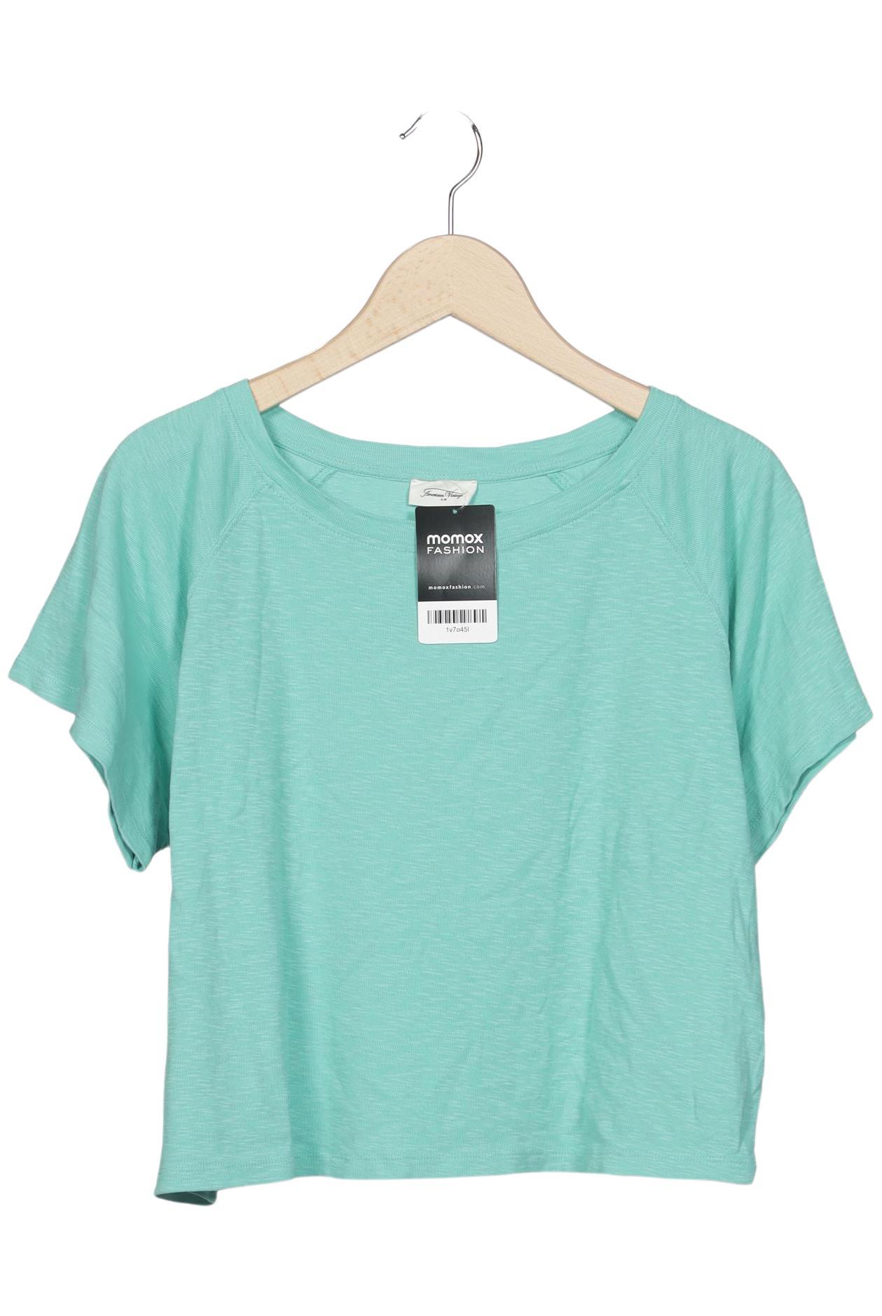 

American Vintage Damen T-Shirt, türkis, Gr. 38
