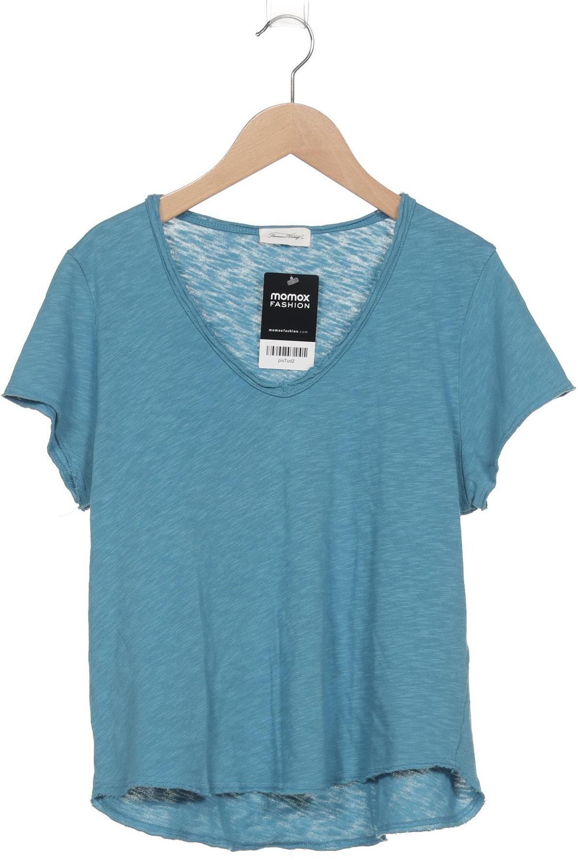 

American Vintage Damen T-Shirt, blau, Gr. 38