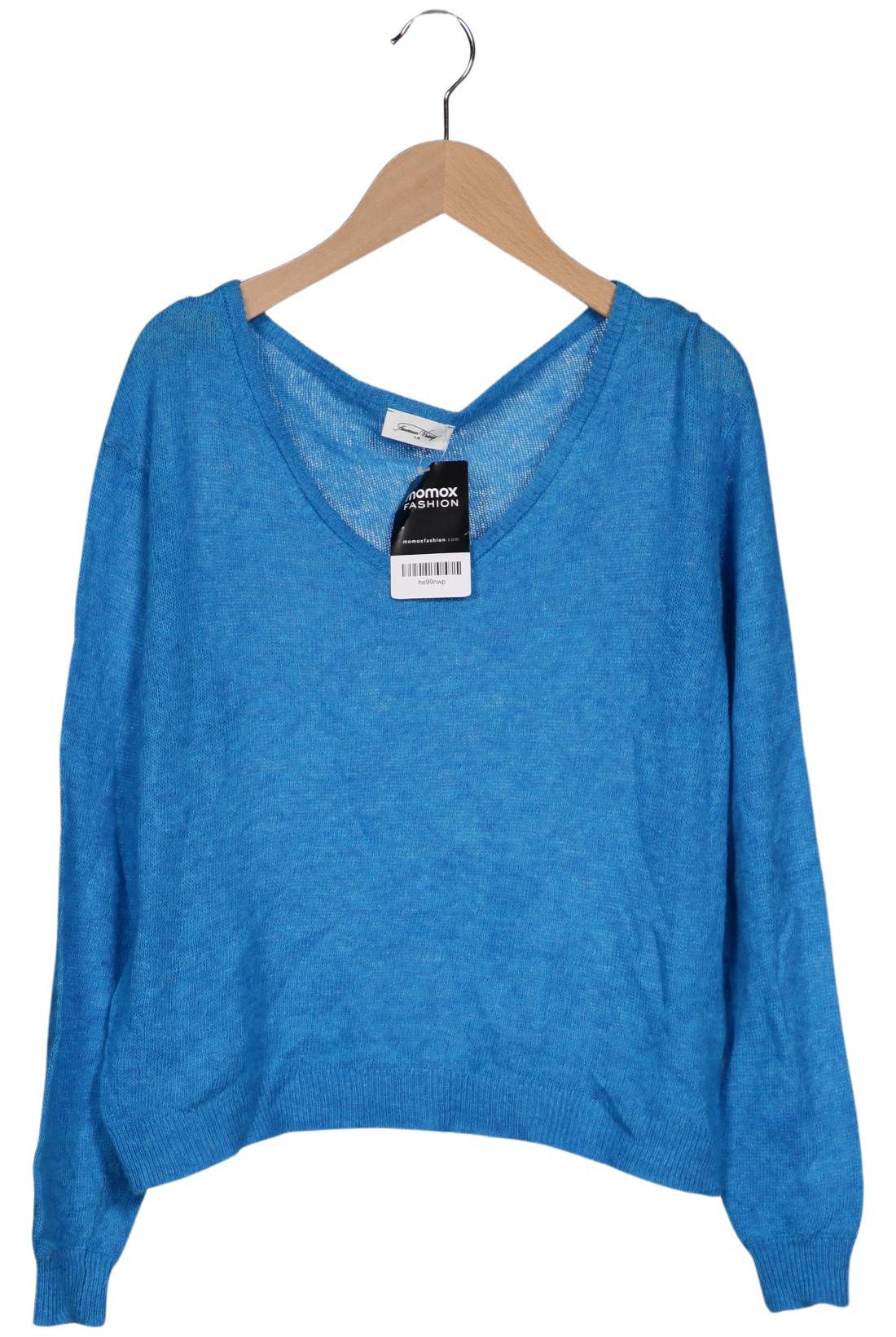 

American Vintage Damen Pullover, blau, Gr. 36