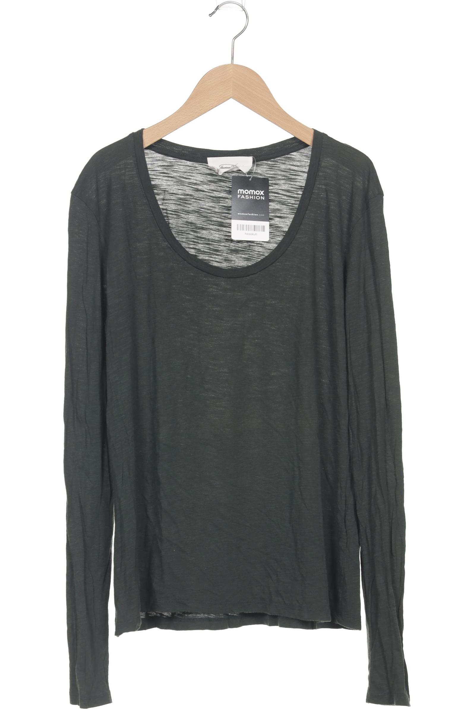

American Vintage Damen Langarmshirt, grün, Gr. 38