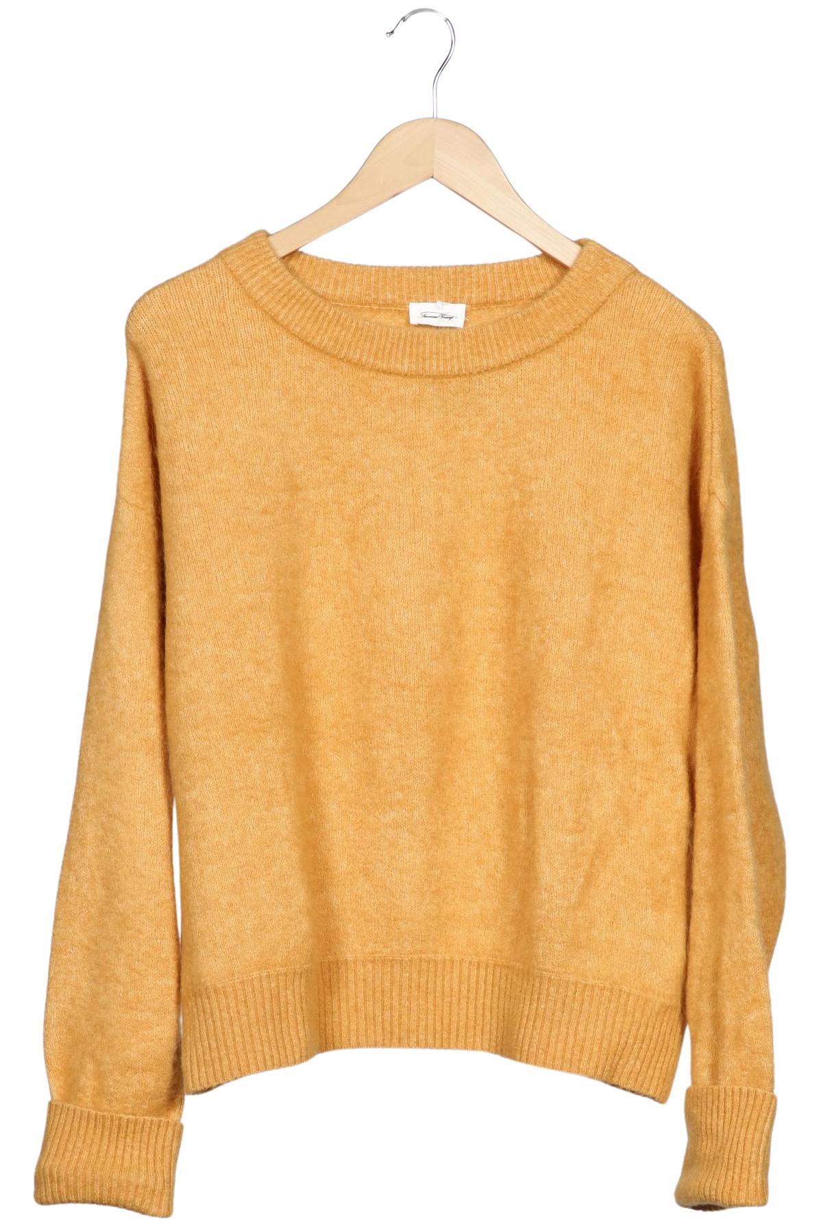 

American Vintage Damen Pullover, gelb, Gr. 34