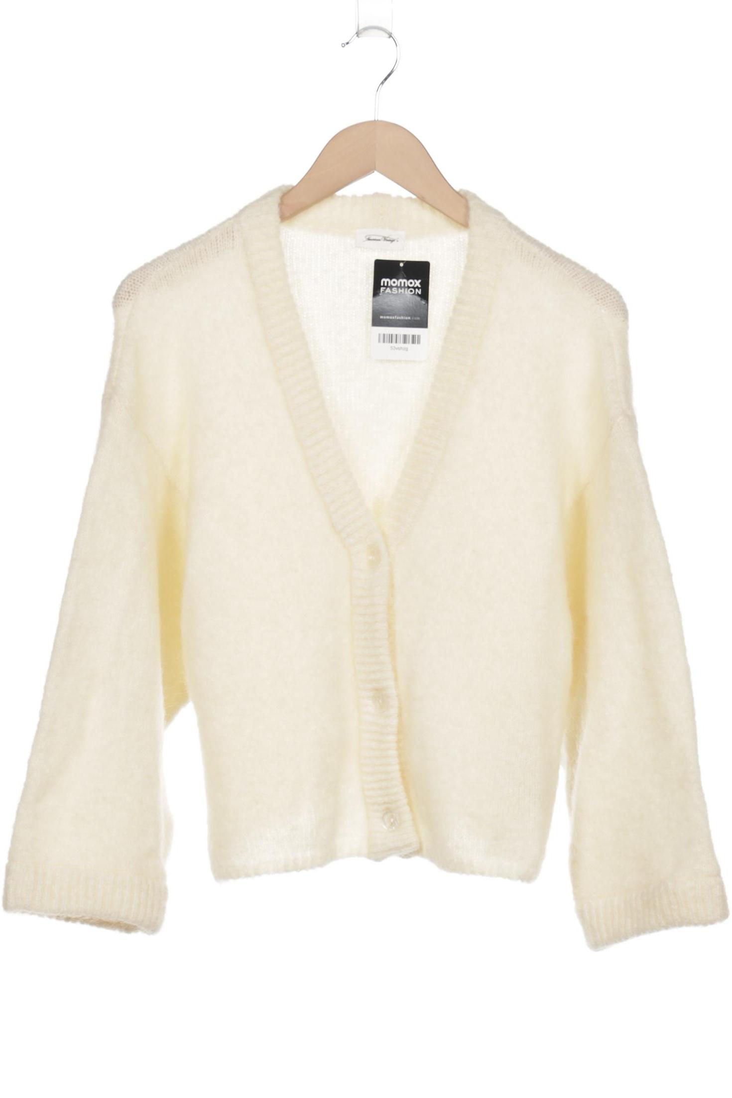 

American Vintage Damen Strickjacke, cremeweiß, Gr. 36