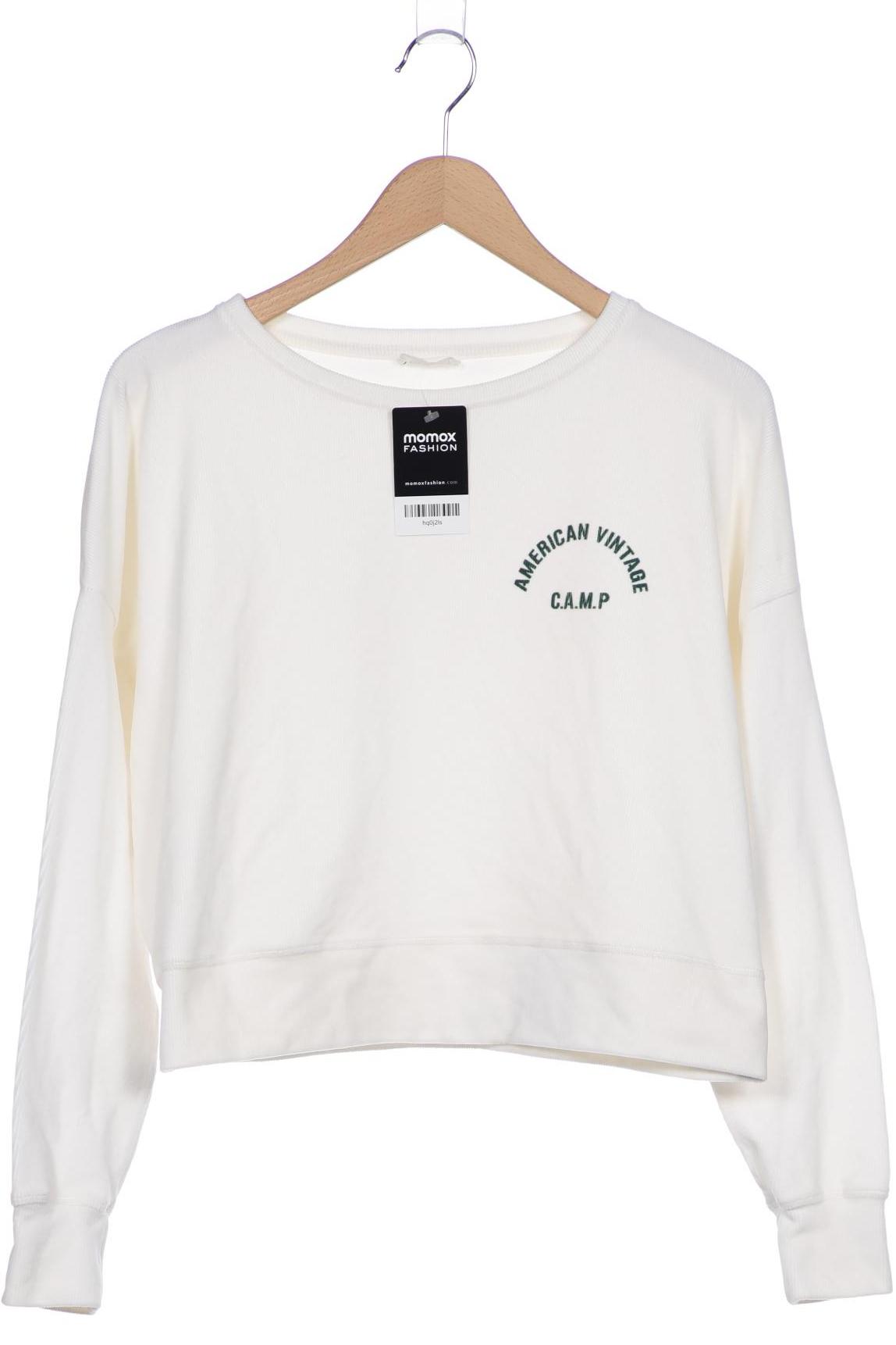 

American Vintage Damen Sweatshirt, weiß, Gr. 34