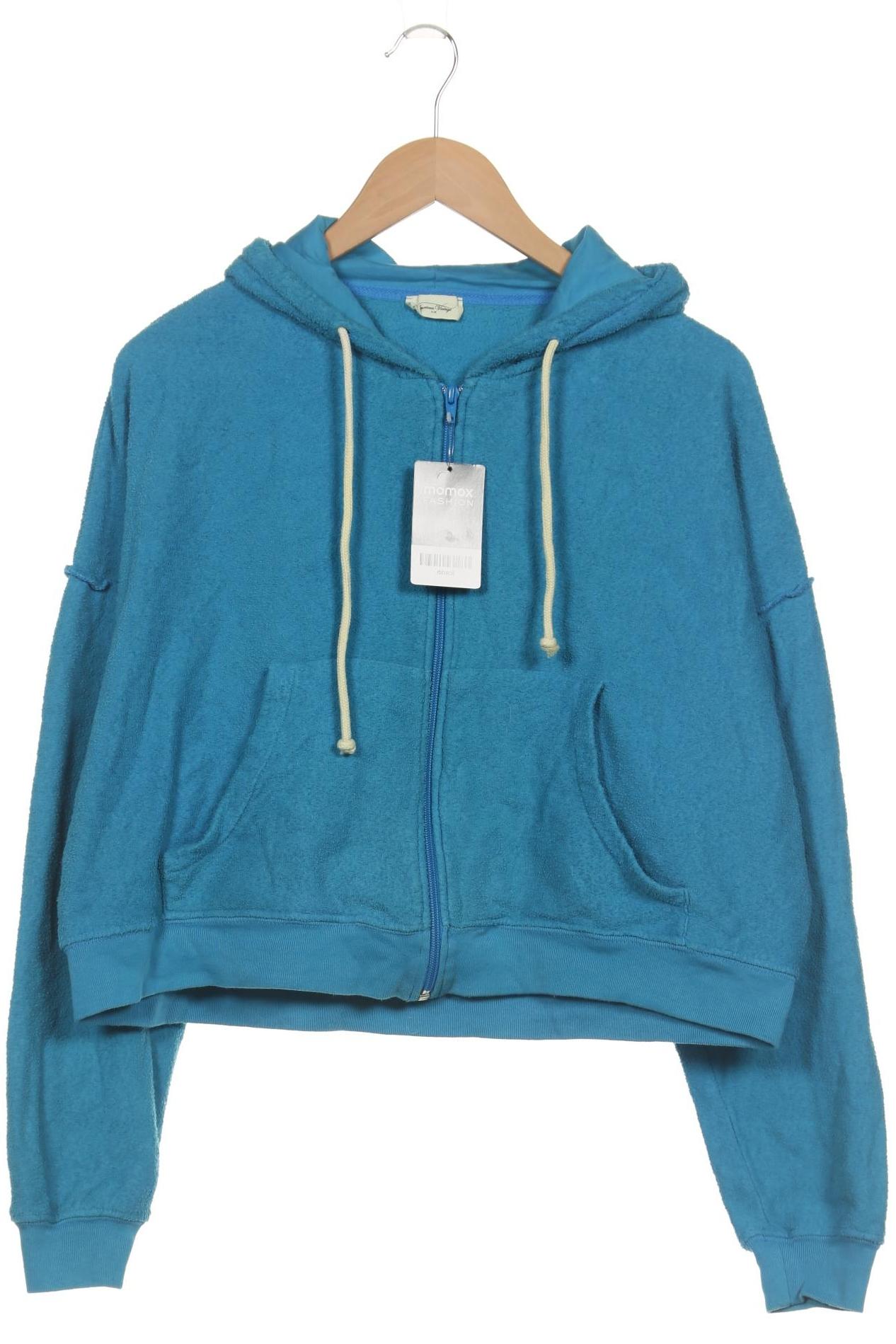 

American Vintage Damen Kapuzenpullover, blau, Gr. 36
