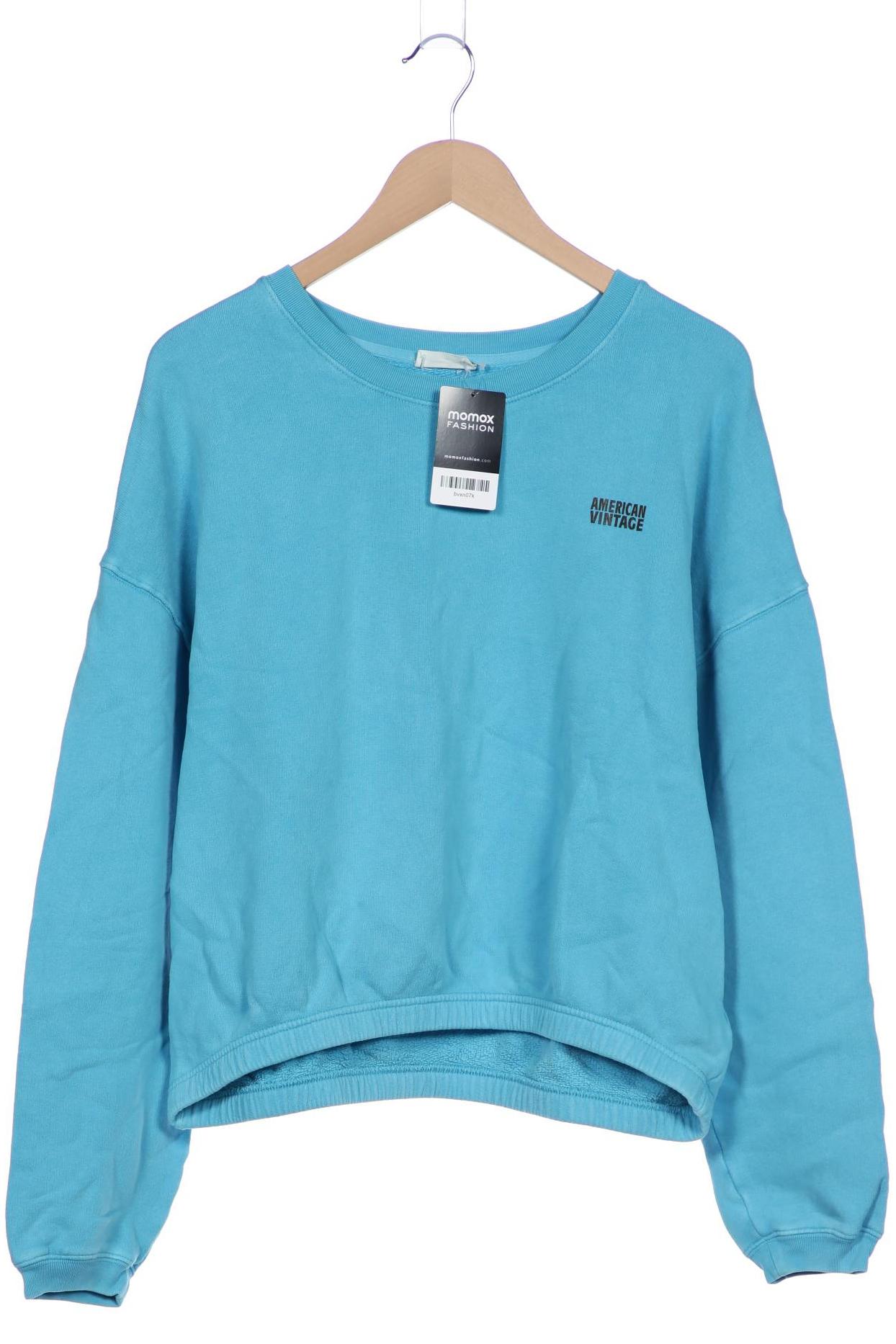 

American Vintage Damen Sweatshirt, blau, Gr. 42