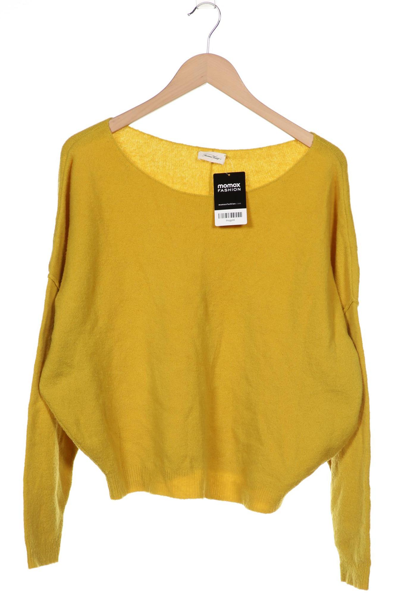 

American Vintage Damen Pullover, gelb