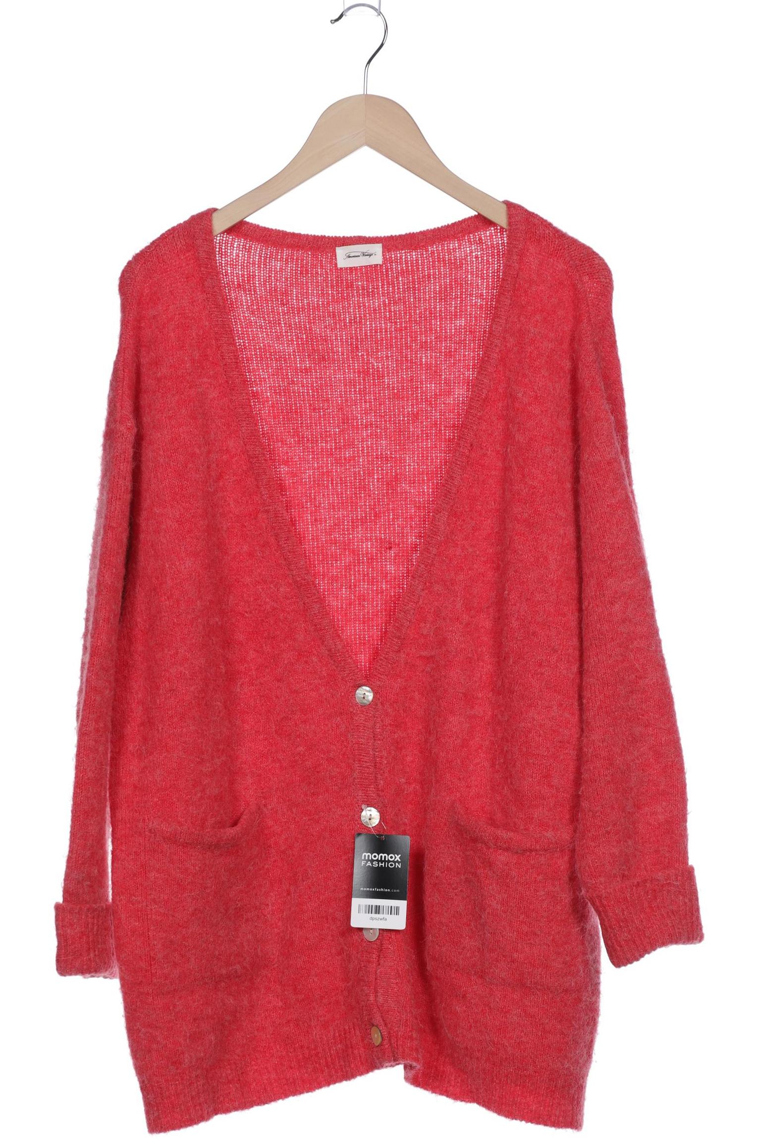 

American Vintage Damen Strickjacke, rot, Gr. 38